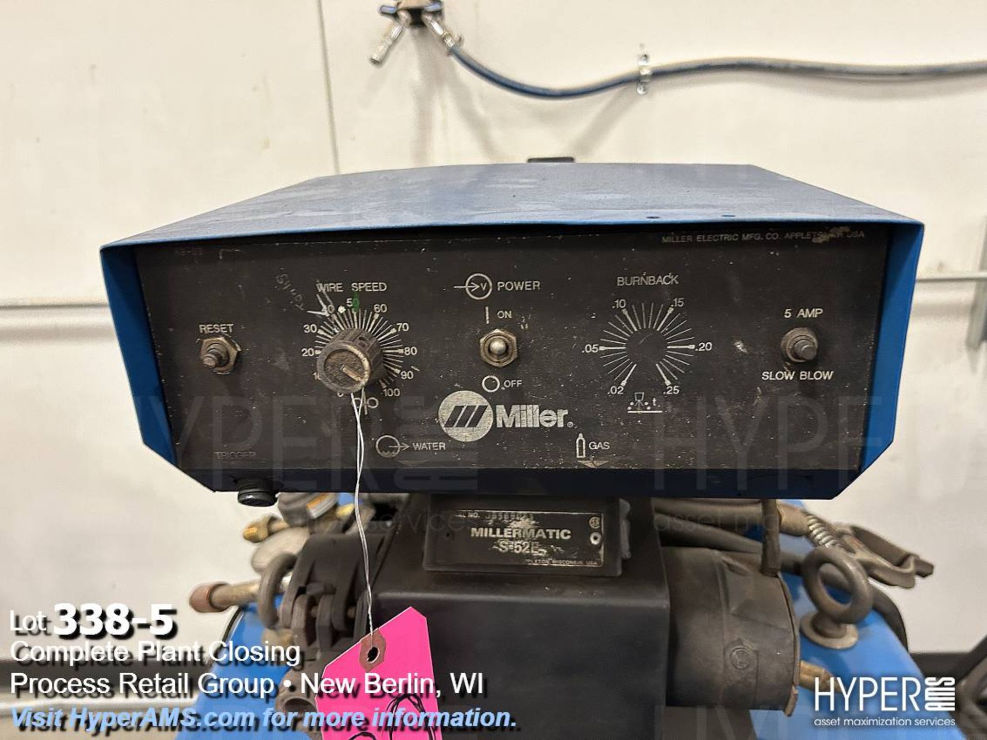 Miller Vintage CP Miller Cp250TS MIG & 52E Welder - Image 5 of 8