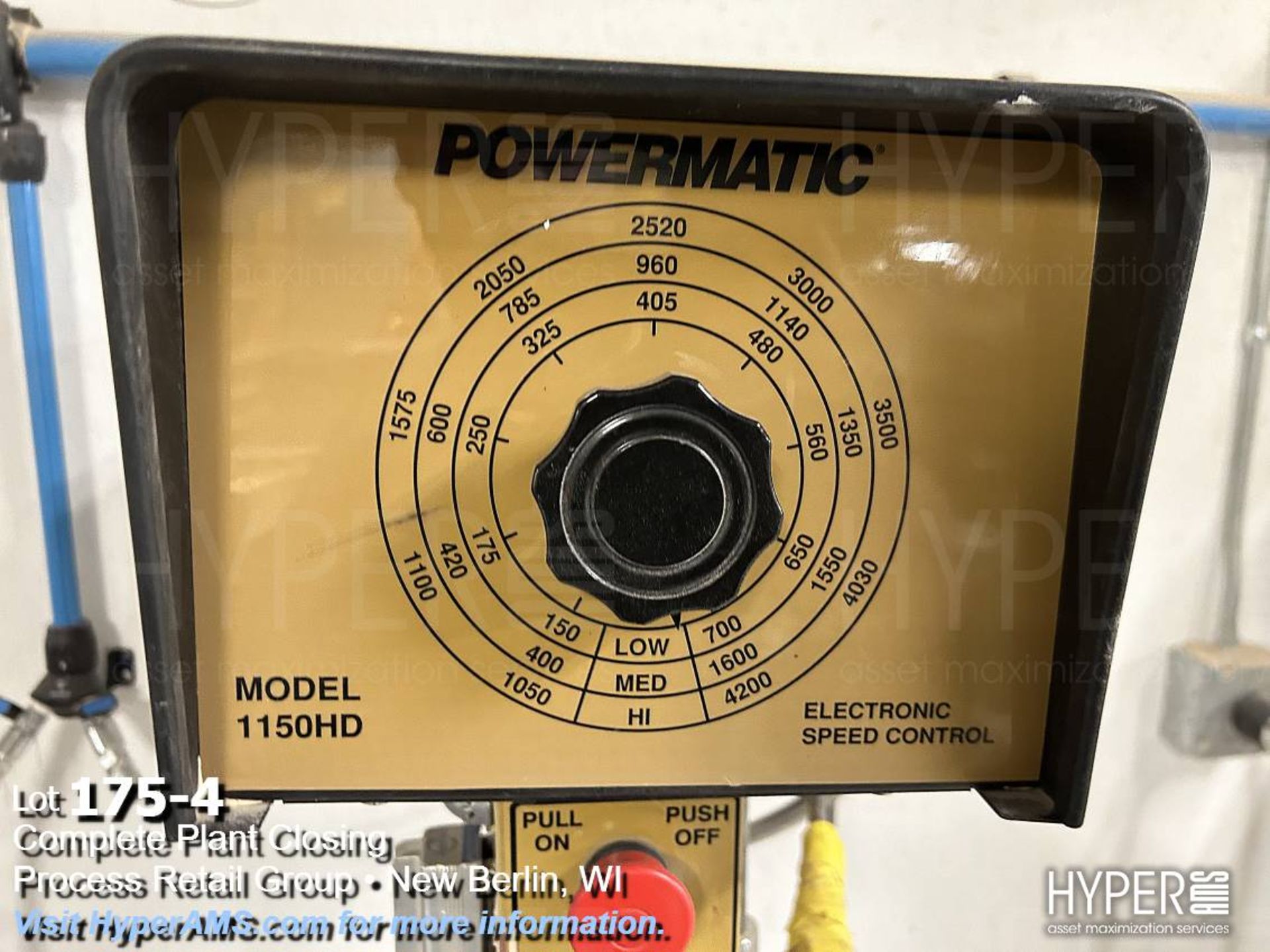 Powermatic 1hp variable speed drill press - Image 4 of 6