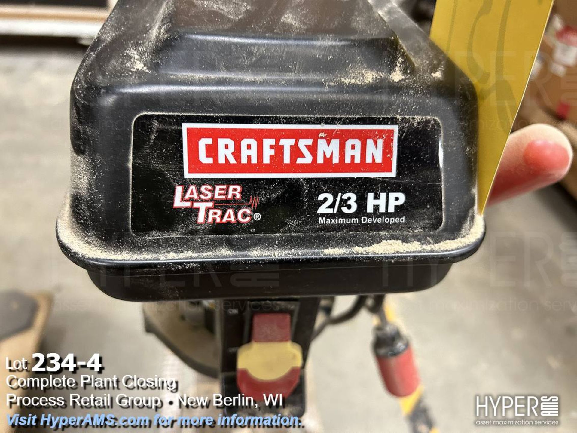 Craftsman 2/3hp bench top drill press - Image 4 of 4