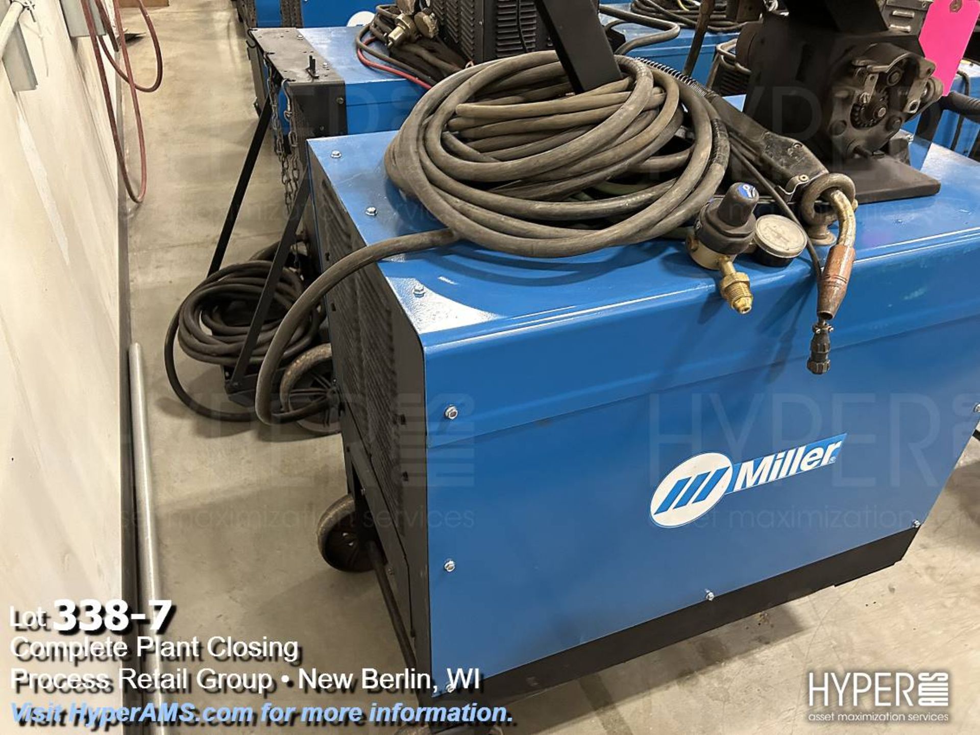 Miller Vintage CP Miller Cp250TS MIG & 52E Welder - Image 7 of 8