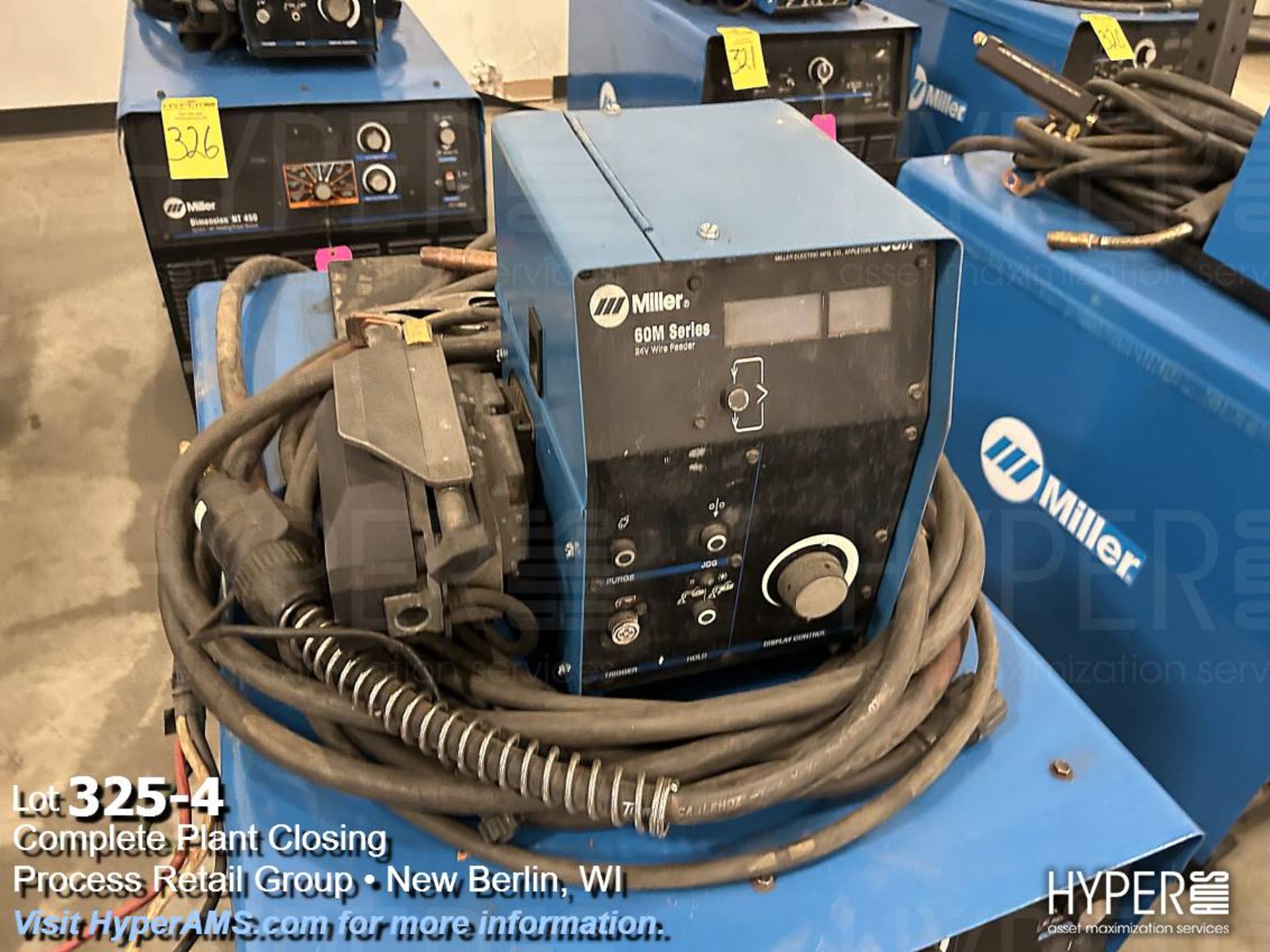 Miller Dimension NT 450 Miller Dimension NT 450 MIG / TIG & 60M Welder - Bild 4 aus 6