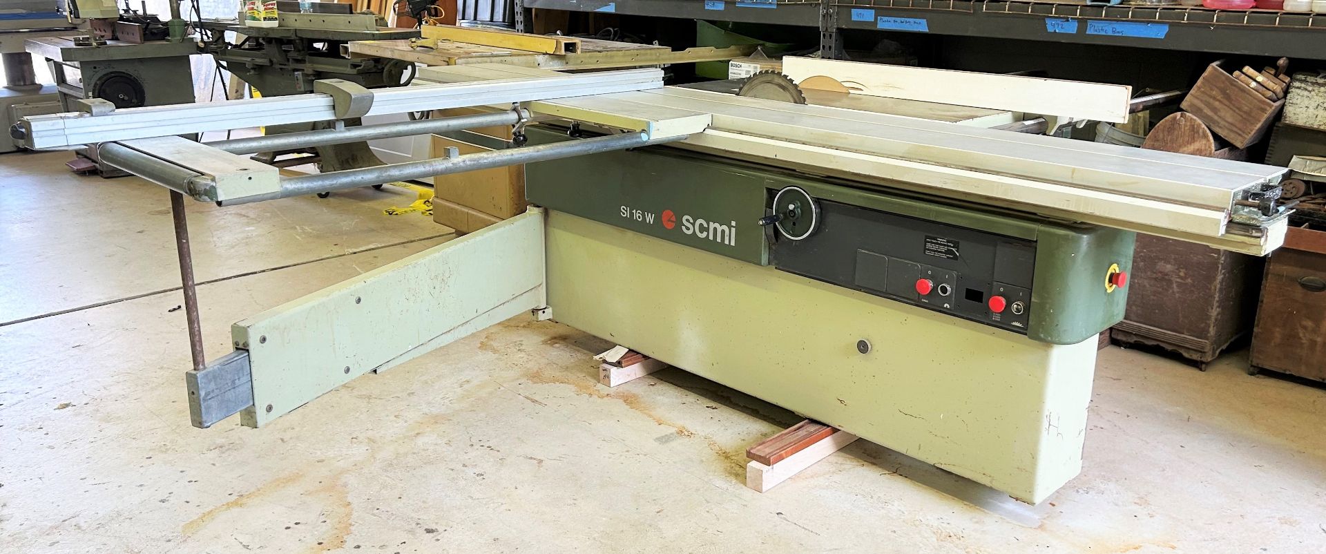 SCMI Mod.SL16WA Sliding Table Saw