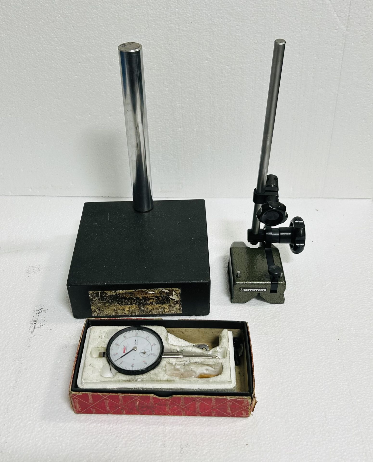 Granite Indicator Base w/ Indicator & Stand