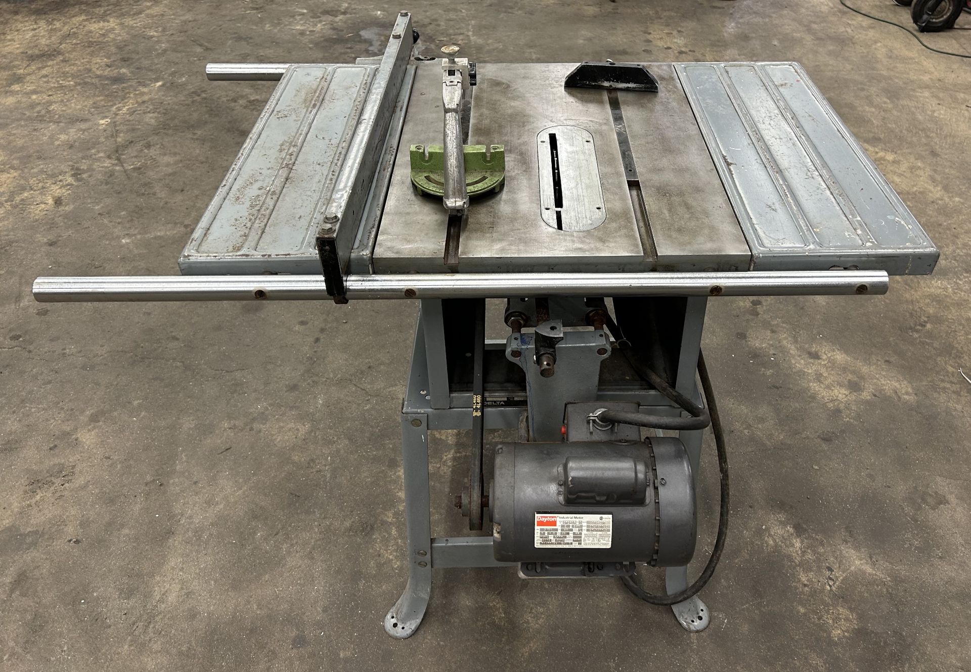 10" Delta Mod.10 Contractors Table Saw - Image 5 of 6