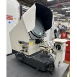 14" Mitutoyo PH-350 Code 172-101 Optical Bench Type Comparator w/ 6" x 4" Table, Lenses
