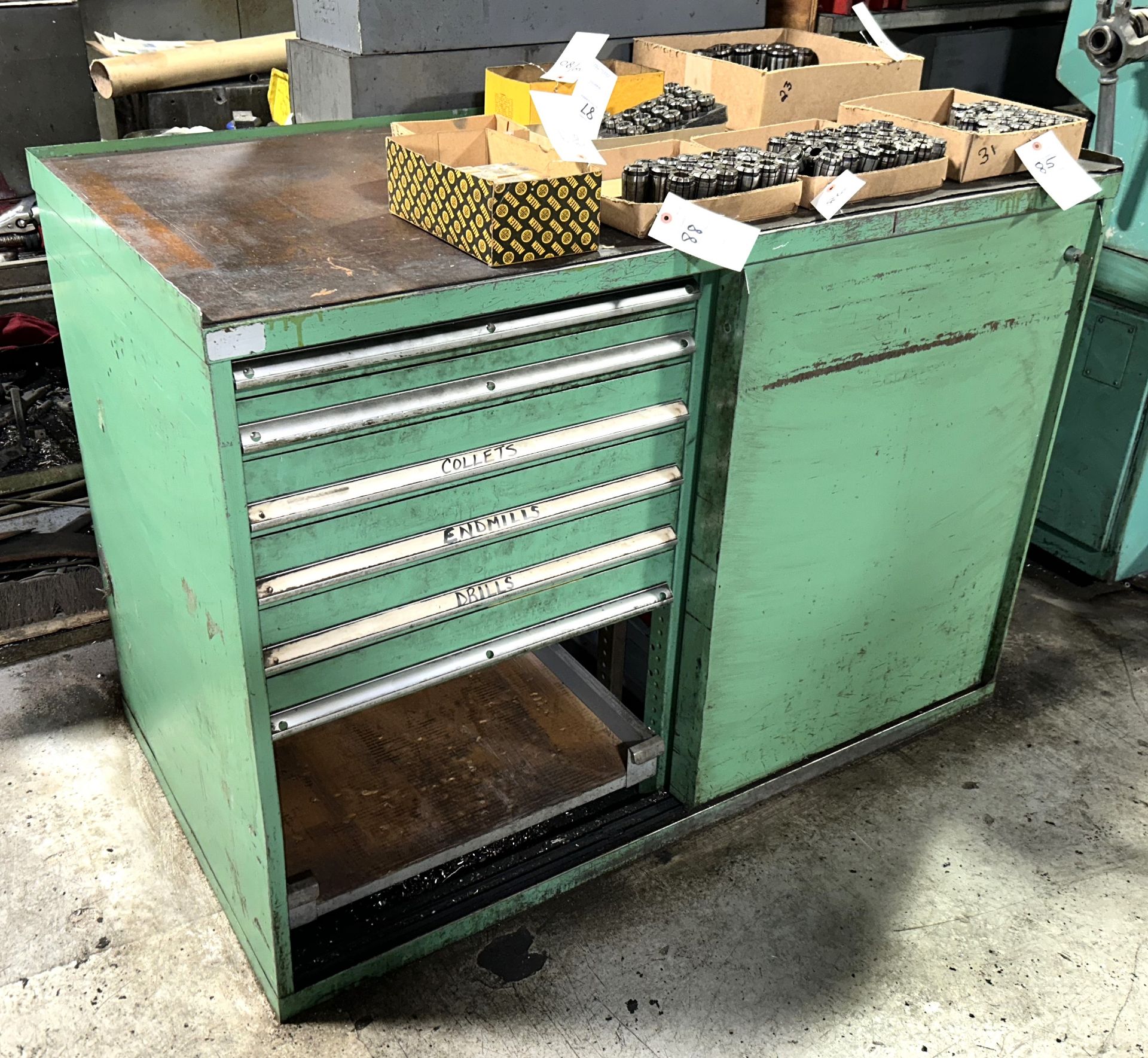 Vidmar 30.5"FB x 56"LR x 40"H Workbench / Cabinet - Image 2 of 2