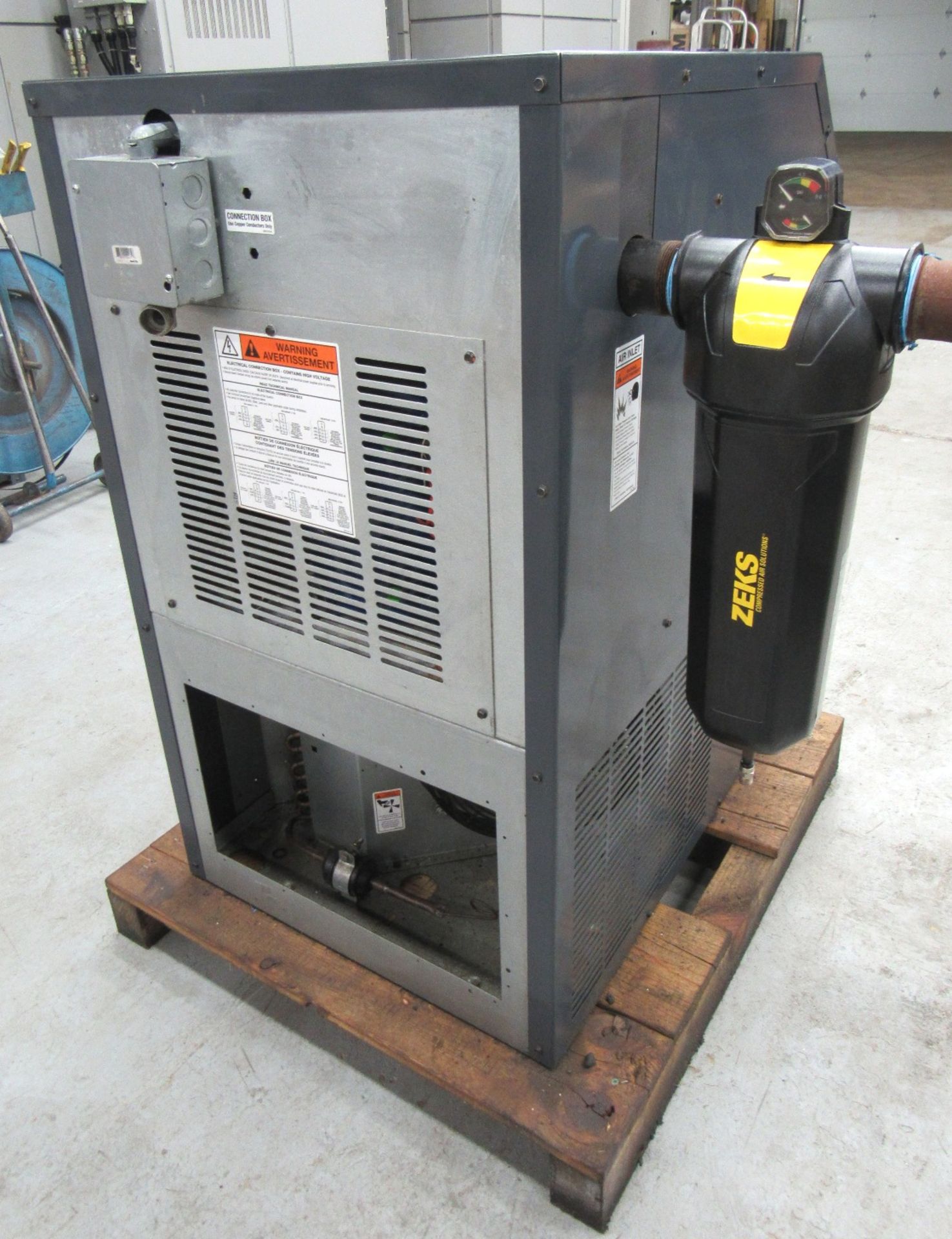 Zeks Mod.PNA400AFOO Non-Cycling Refrigerated Air Dryer - S/N WCH1026436 (Like New), 400 SCFM, 230 - Image 2 of 4