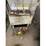 LOT OF DRILLS AND TOOL HOLDER