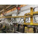 TRACK MOUNTED WELDING JIB, APPROX. 16'L (TRACK NOT INCLUDED) (RIGGING FEE $400)