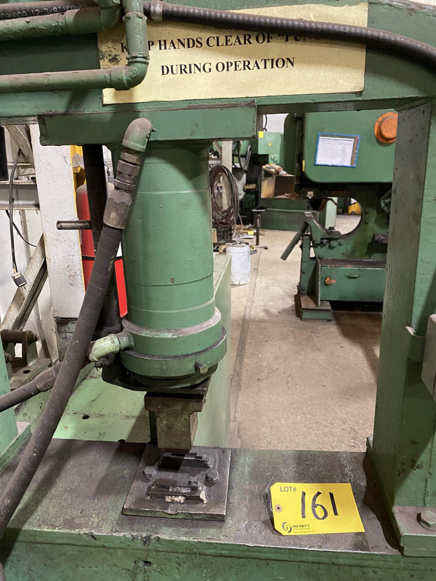 PEDDINGHAUS HYDRAULIC PUNCH (RIGGING FEE $400) - Image 2 of 4