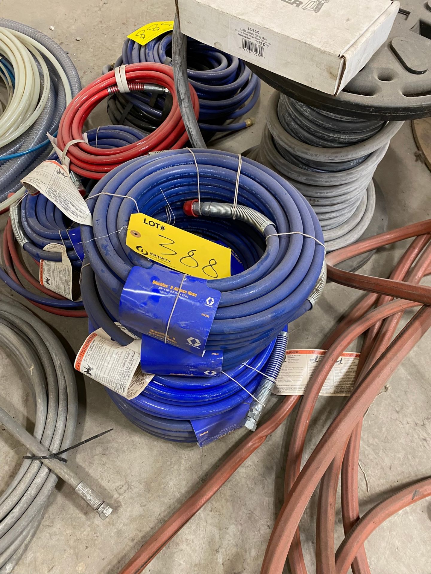 LOT OF SPOOLED HOSES - Image 4 of 7