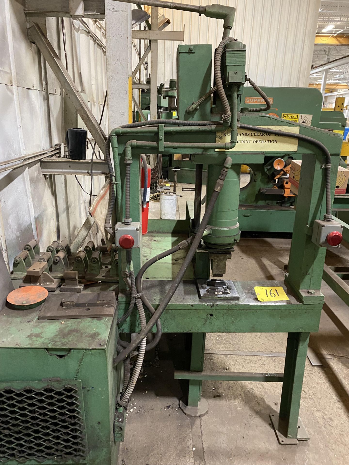 PEDDINGHAUS HYDRAULIC PUNCH (RIGGING FEE $400)