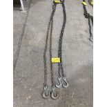 LOT OF (3) RIGGING CHAINS
