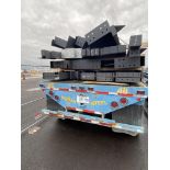 2003 48' FLATBED TRAILER, (2) AXELS, 50,000LB LOAD CAP., #25, S/N FILE 243343955, PLATE A88 78N (