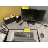 THINK CENTER COMPUTER, MONITOR, KEYBOARD, MOUSE, APC POWER SUPPLY, CANON LASER CLASS 830I PRINTER