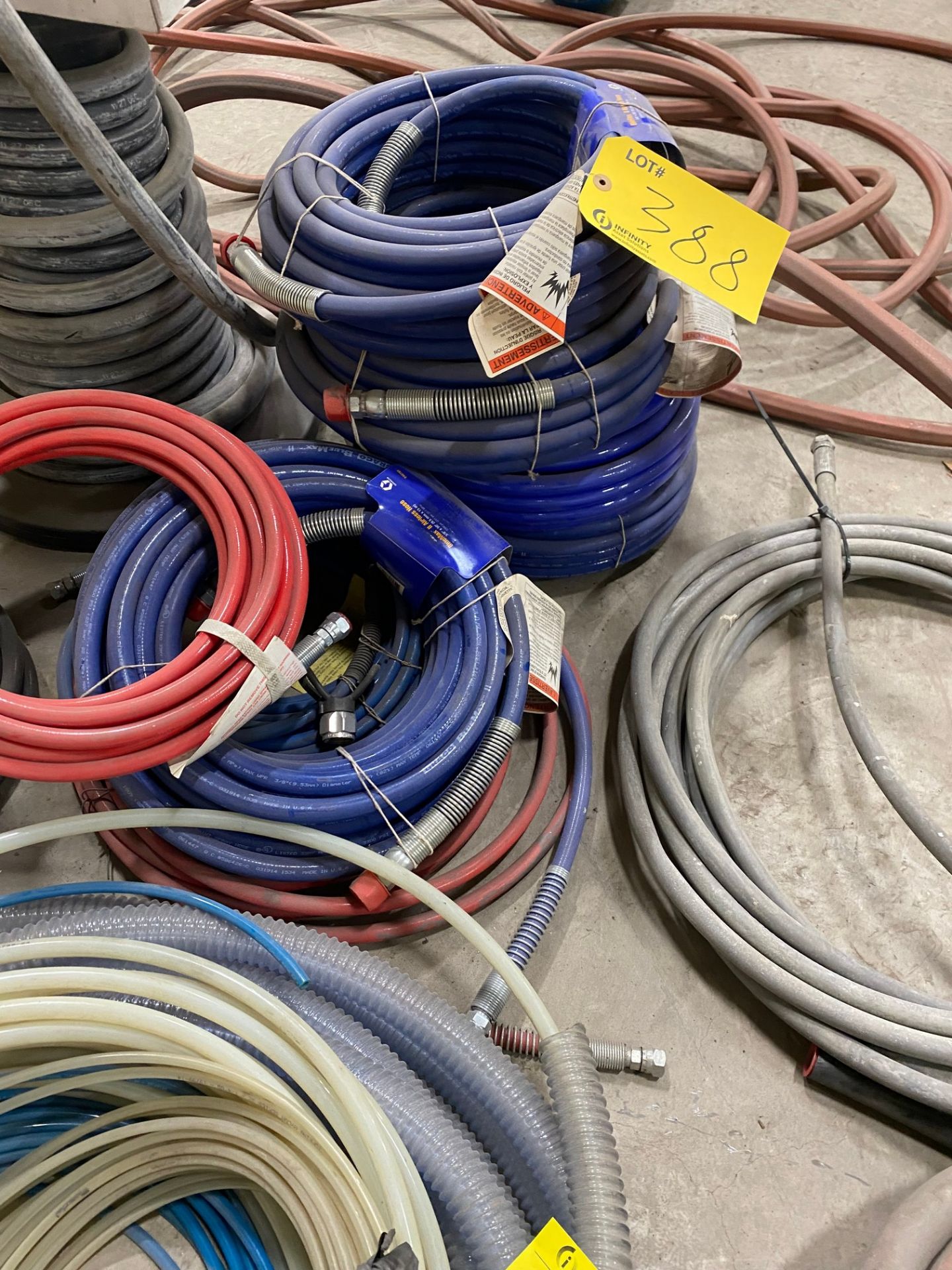 LOT OF SPOOLED HOSES - Image 7 of 7