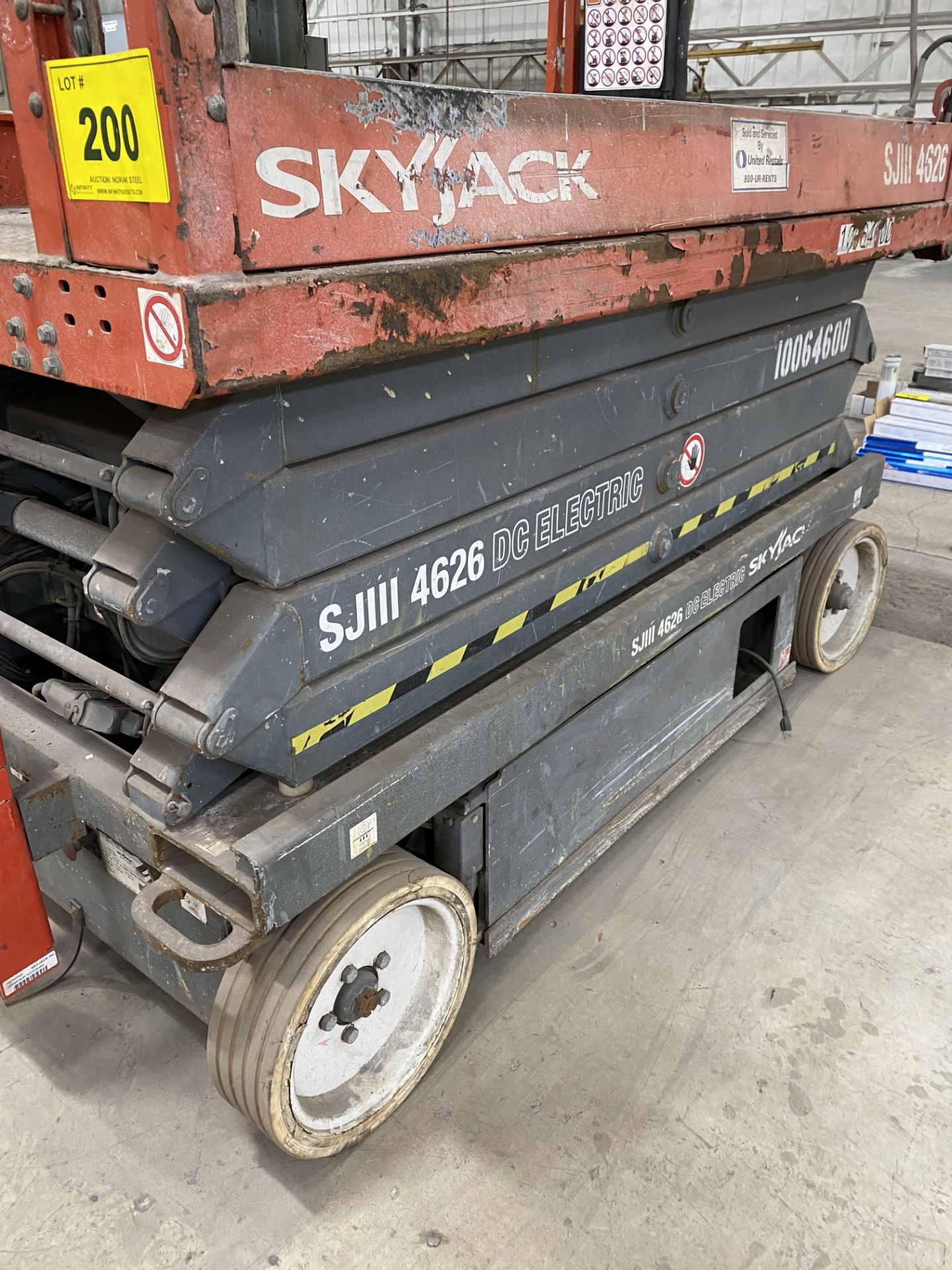 SKYJACK SJIII 4626 ELECTRIC SCISSOR LIFT
