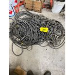 LOT OF EXTENSION CORDS W/ LAMPS