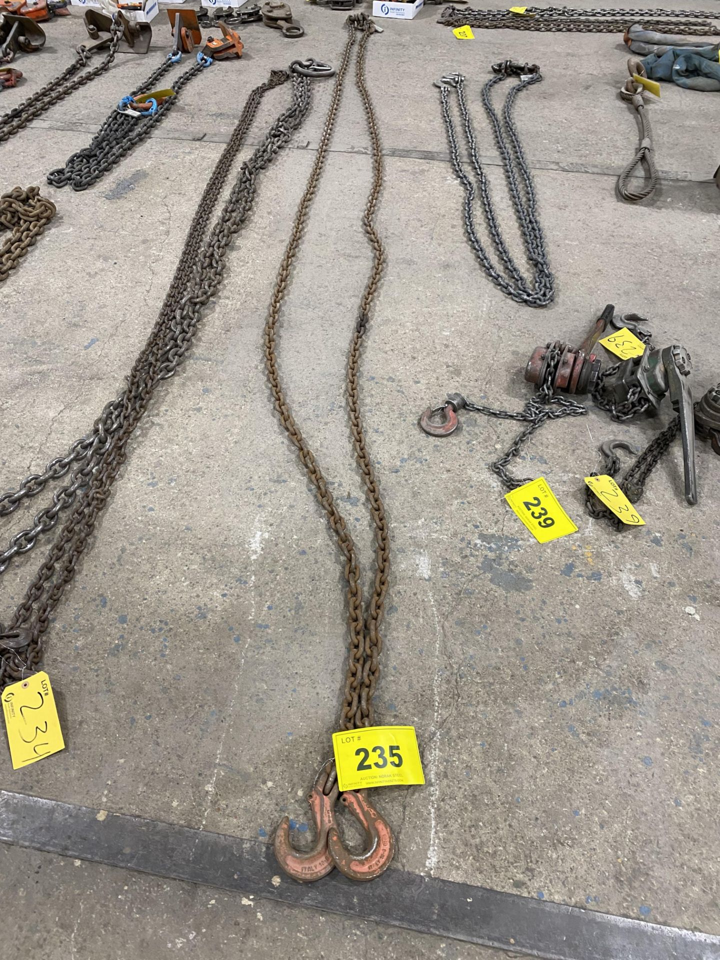2-HOOK RIGGING CHAIN