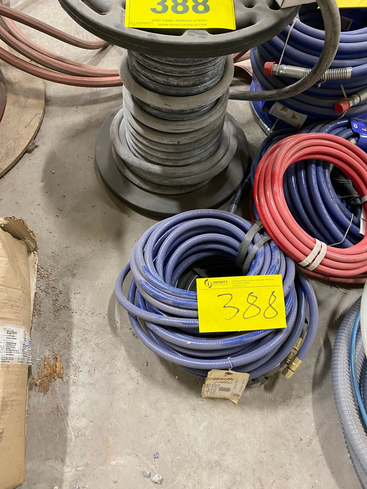 LOT OF SPOOLED HOSES - Image 6 of 7