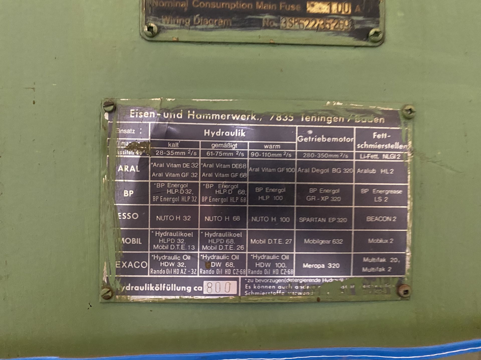 EHT TSS 20-31 HYDRAULIC SHEAR, 10’ X ¾” CAP., ACU-RITE MASTER-G DRO, BACK GAUGE (RIGGING FEE $1, - Bild 11 aus 12