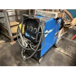 MILLER MILLERMATIC 252 WELDER W/ CABLES AND CART, S/N MA150441N, STOCK NO. 907322