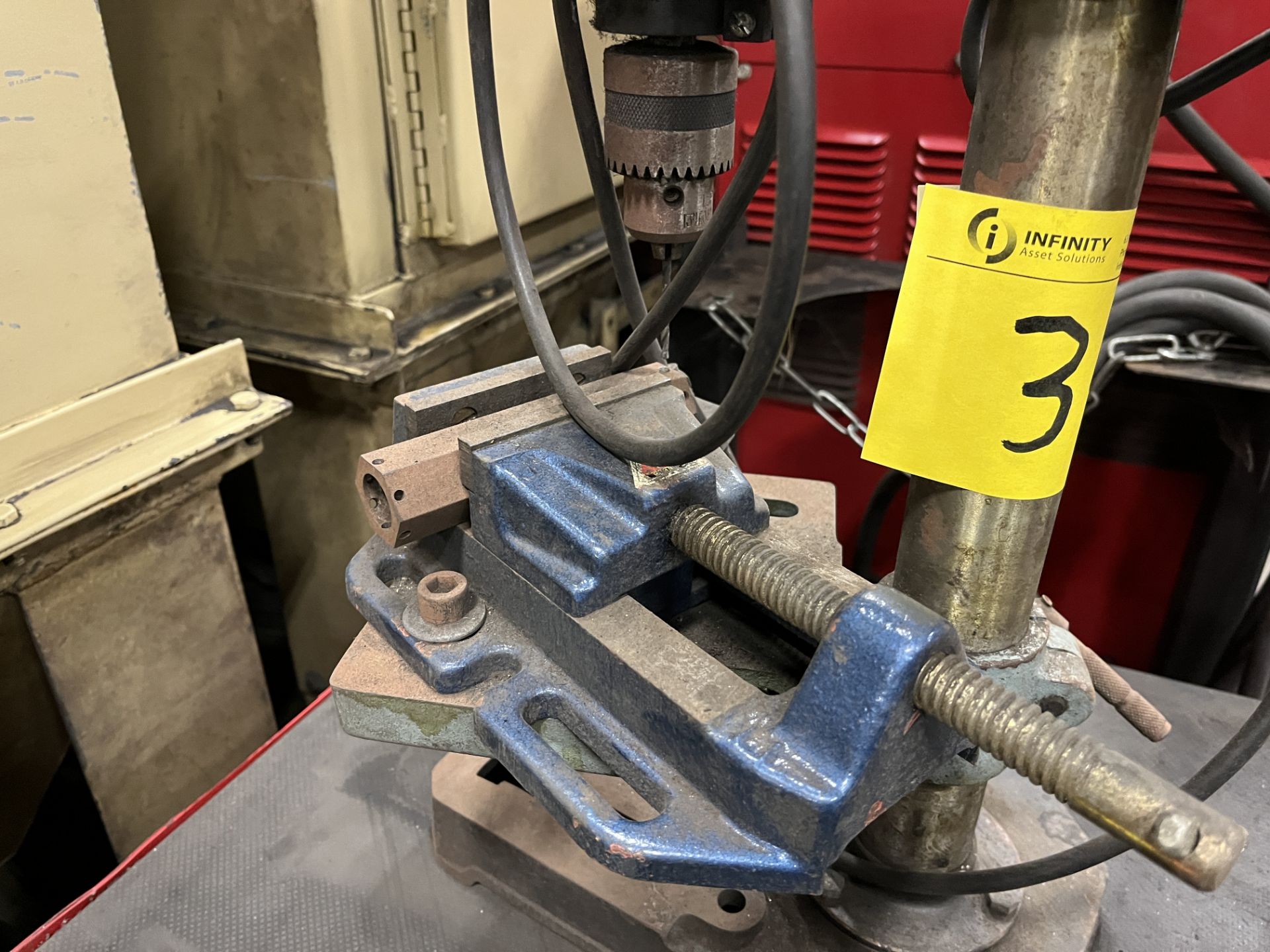 DELTA 11-900C BENCH TOP DRILL PRESS W/ 3" VISE - Image 3 of 3