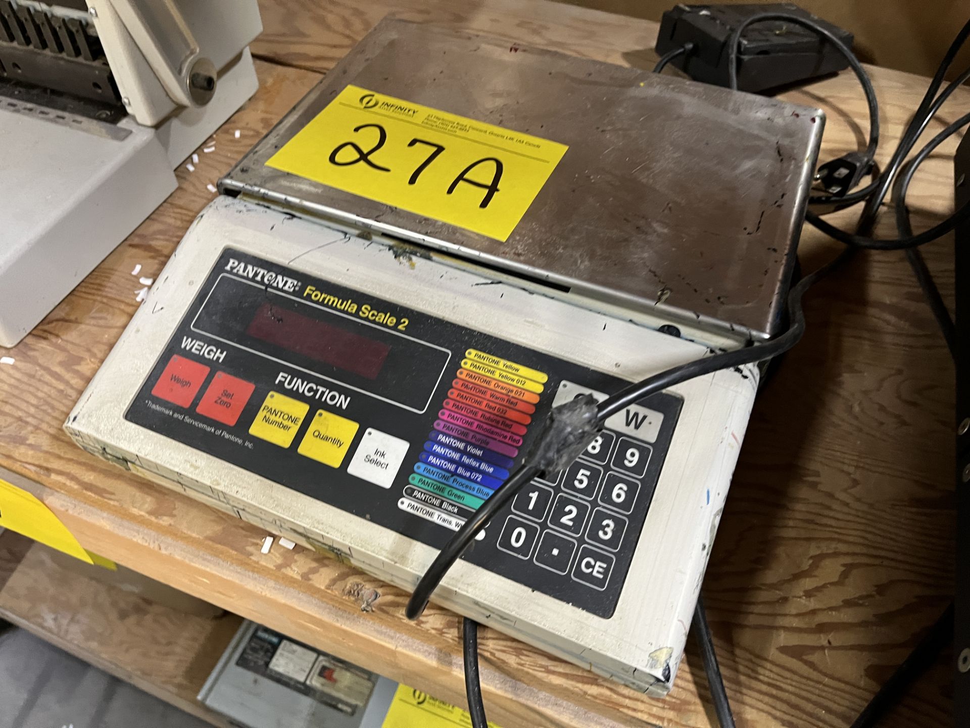 PANTONE FORMULA SCALE (2) DIGITAL WEIGH SCALE