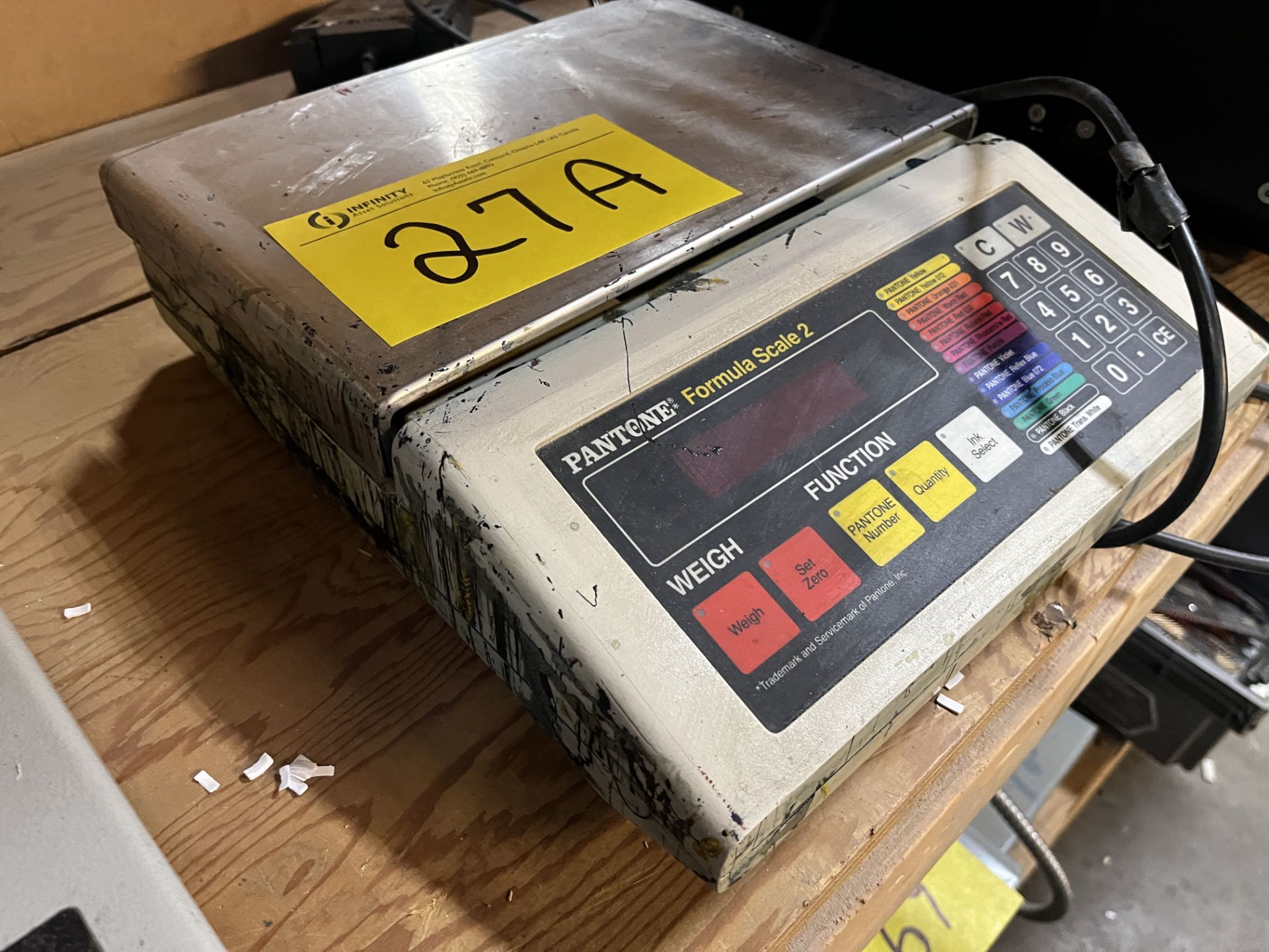 PANTONE FORMULA SCALE (2) DIGITAL WEIGH SCALE - Image 2 of 2