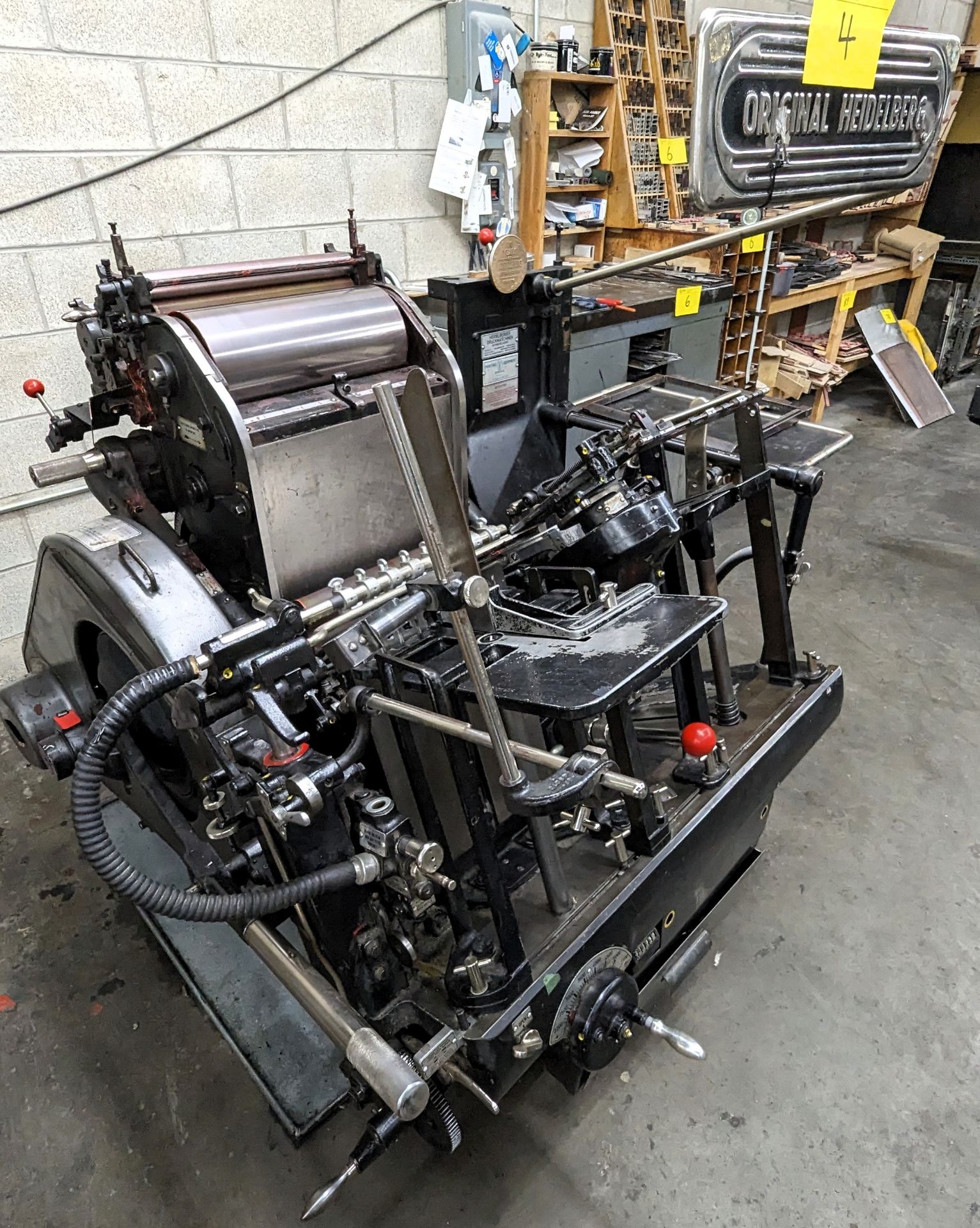 HEIDELBERG WINDMILL 10” X 15” PRINT AND DIE CUT MACHINE (RIGGING FEE $300) - Image 3 of 3