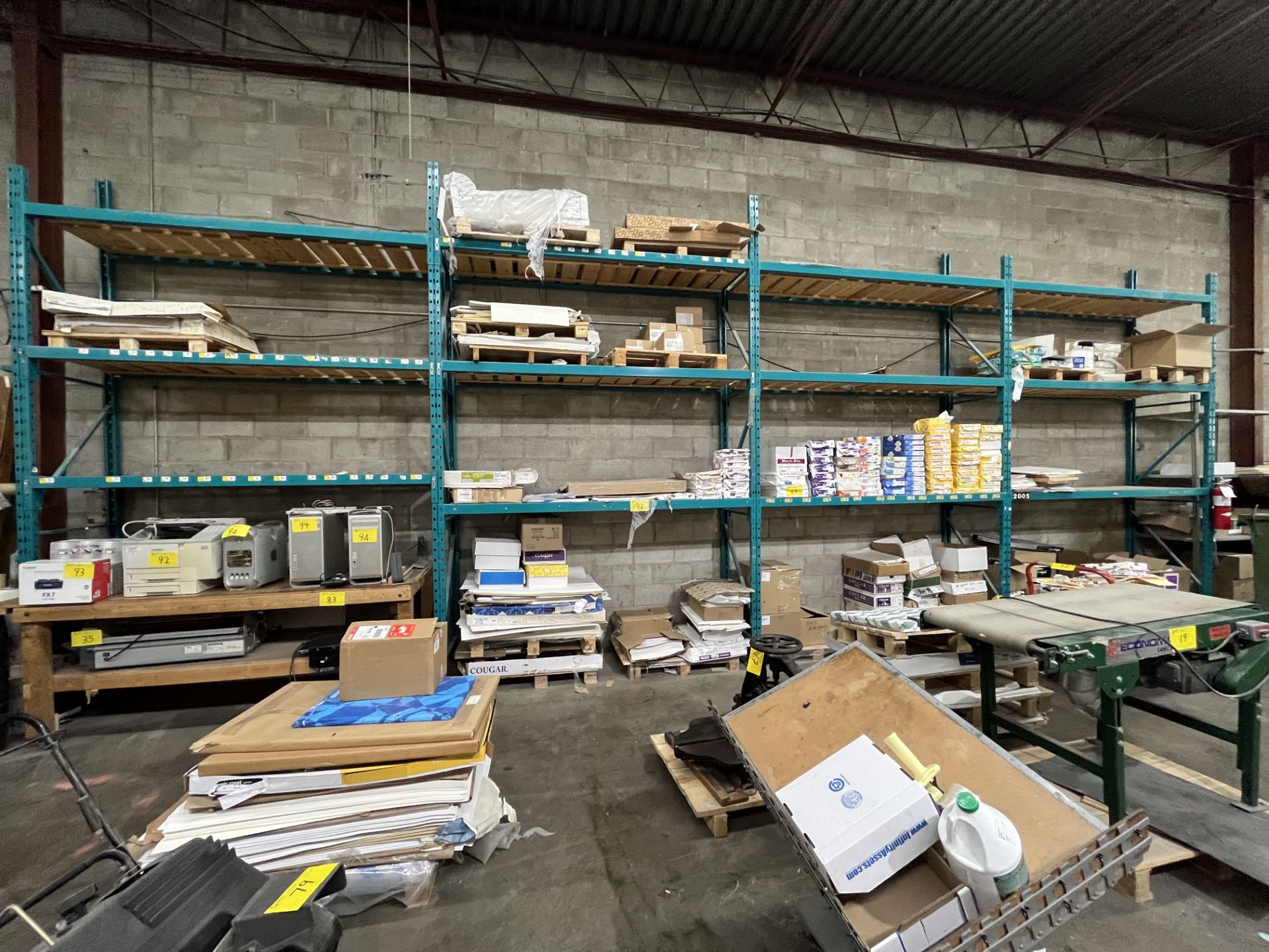 LOT OF ASST. PAPER PRODUCT (APPROX. 15 PALLETS AND PACKAGE PAPERS)