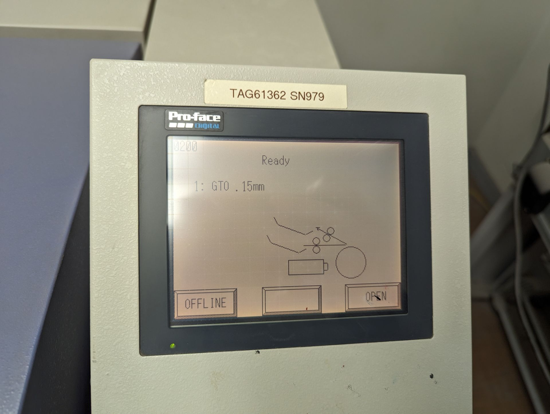 2006 SCREEN / FUJIFILM PT-R4100 CTP THERMAL PLATE RECORDER, S/N 979 (INCLUDES PROACTIVE WINDOWS - Image 8 of 12