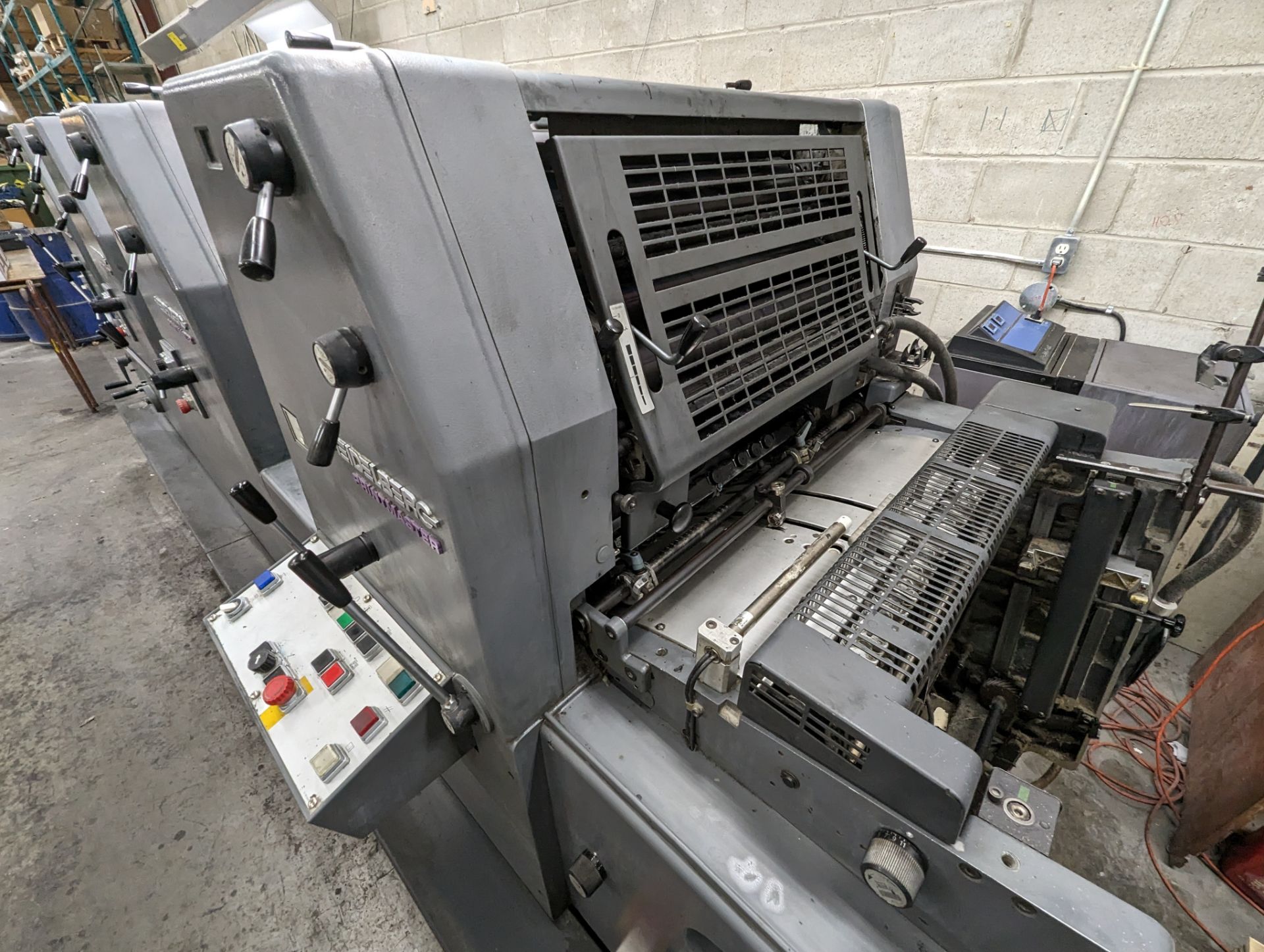 HEIDELBERG PRINTMASTER GTO 52 4-COLOUR SHEET-FED OFFSET PRINTING PRESS, 14” X 20”, TECHNOTRANS - Image 9 of 22