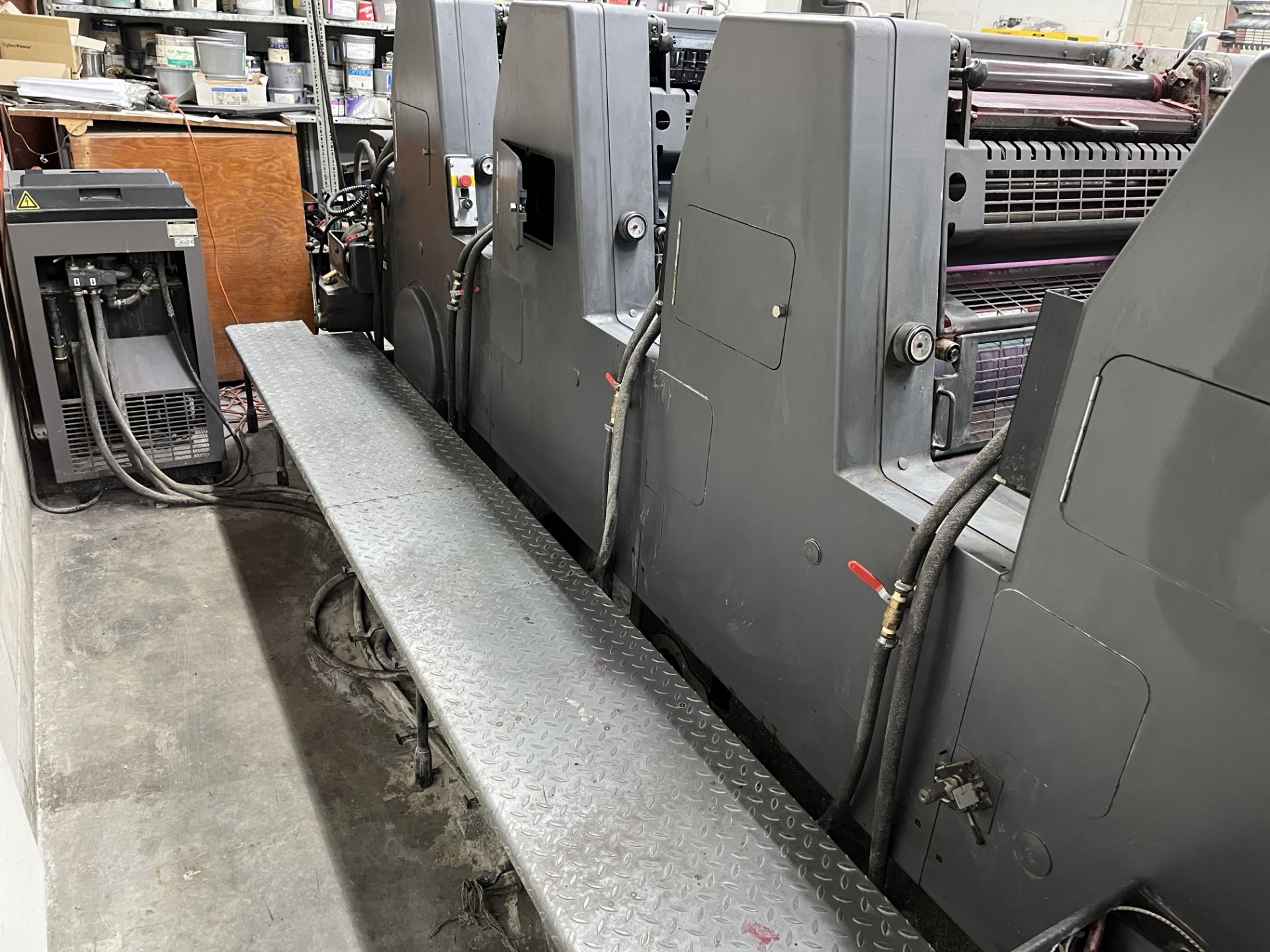 HEIDELBERG PRINTMASTER GTO 52 4-COLOUR SHEET-FED OFFSET PRINTING PRESS, 14” X 20”, TECHNOTRANS - Image 18 of 22