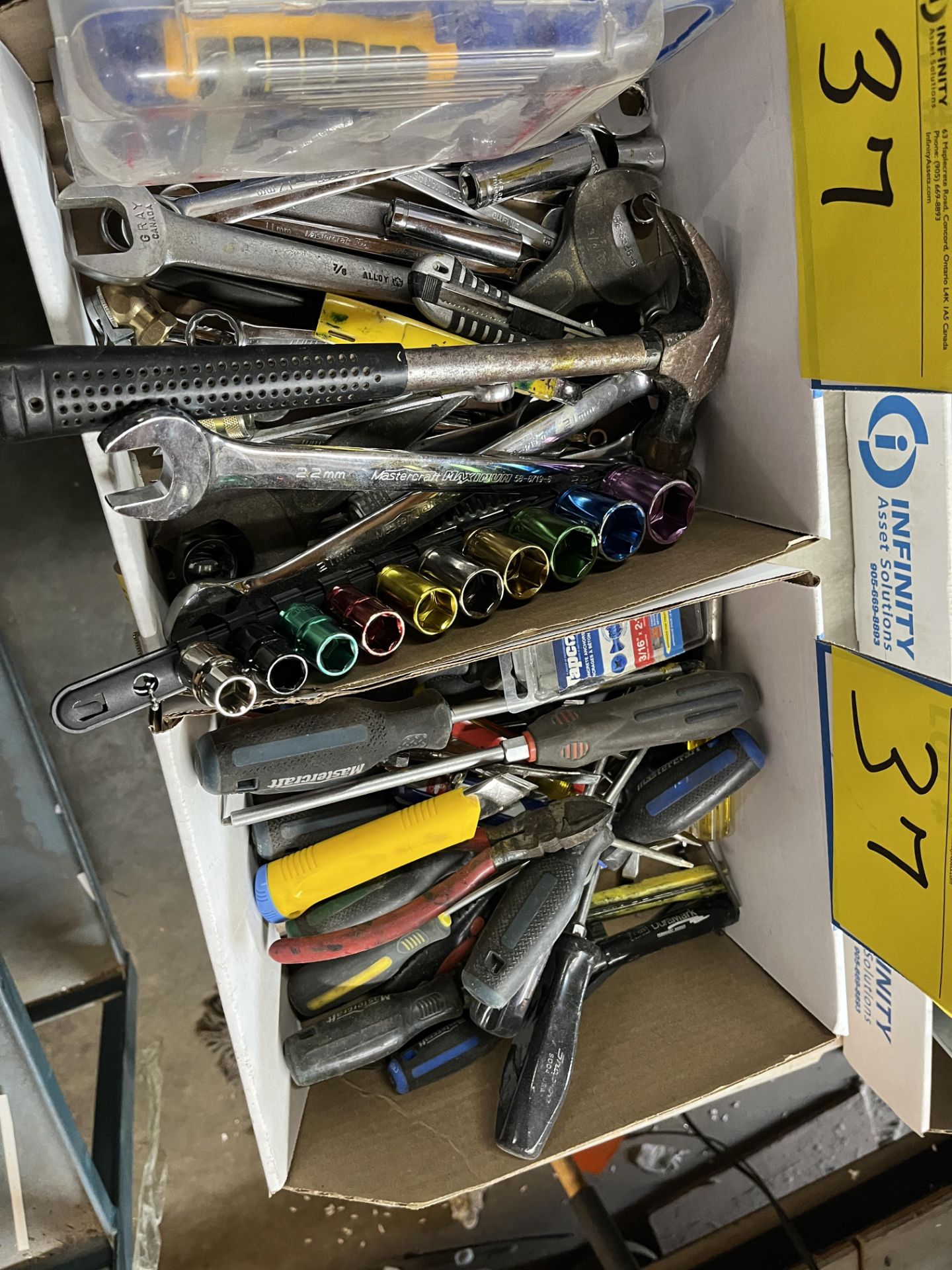 LOT OF (5) BOXES OF HAND TOOLS - Image 5 of 6