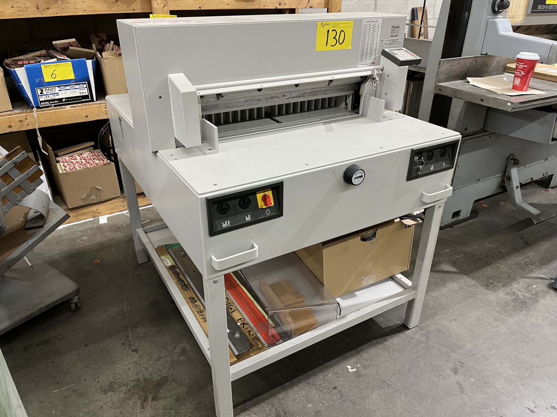 TRIUMPH 6550-95 EP PAPER CUTTER