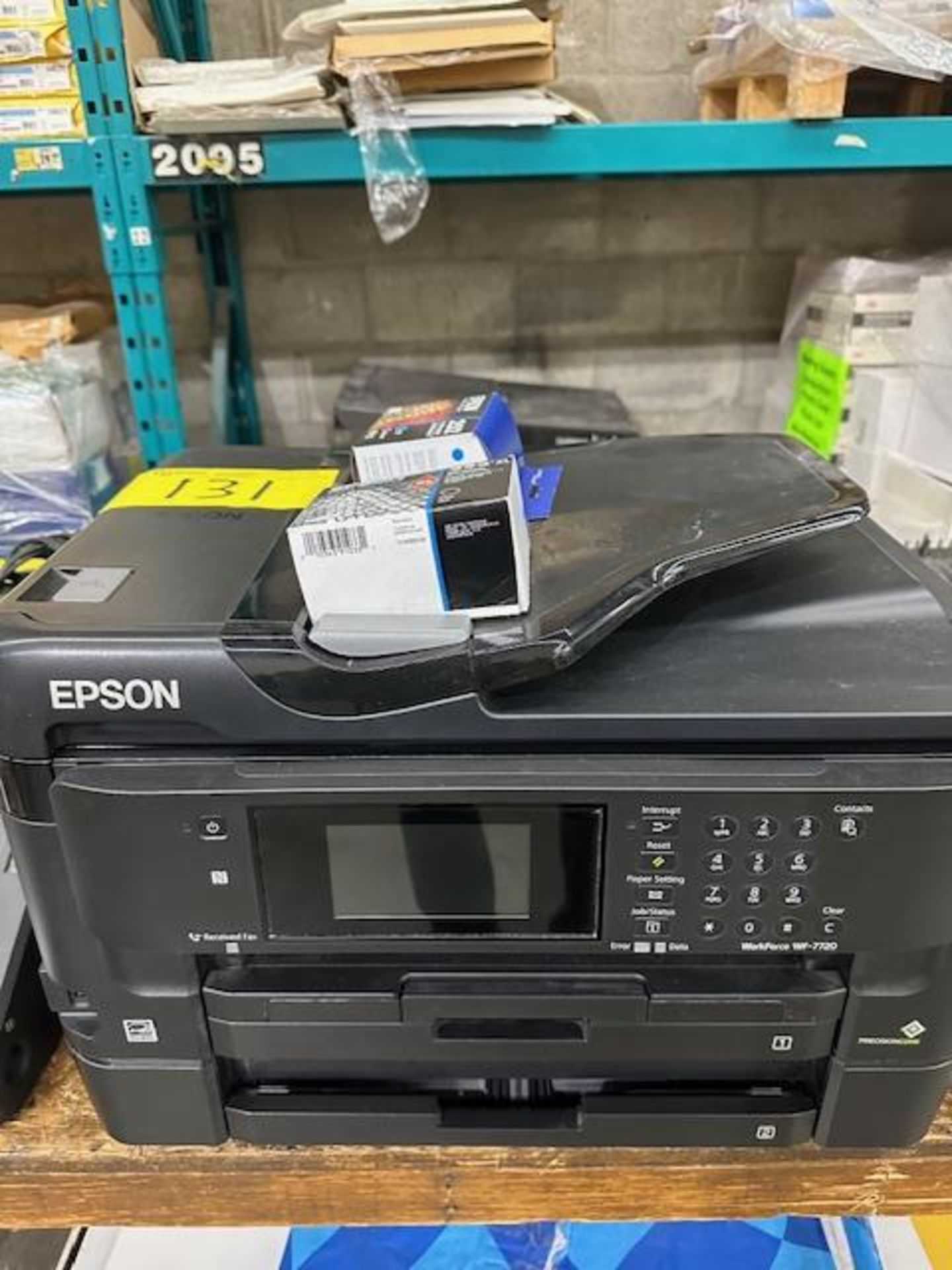 EPSON WORKFORCE 7720 MULTI-FUNCTION PRINTER MIX SIZE 13" X 17" AND ENVELOP - Bild 2 aus 2