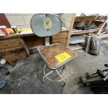 LOT OF (2) SHOP STOOLS