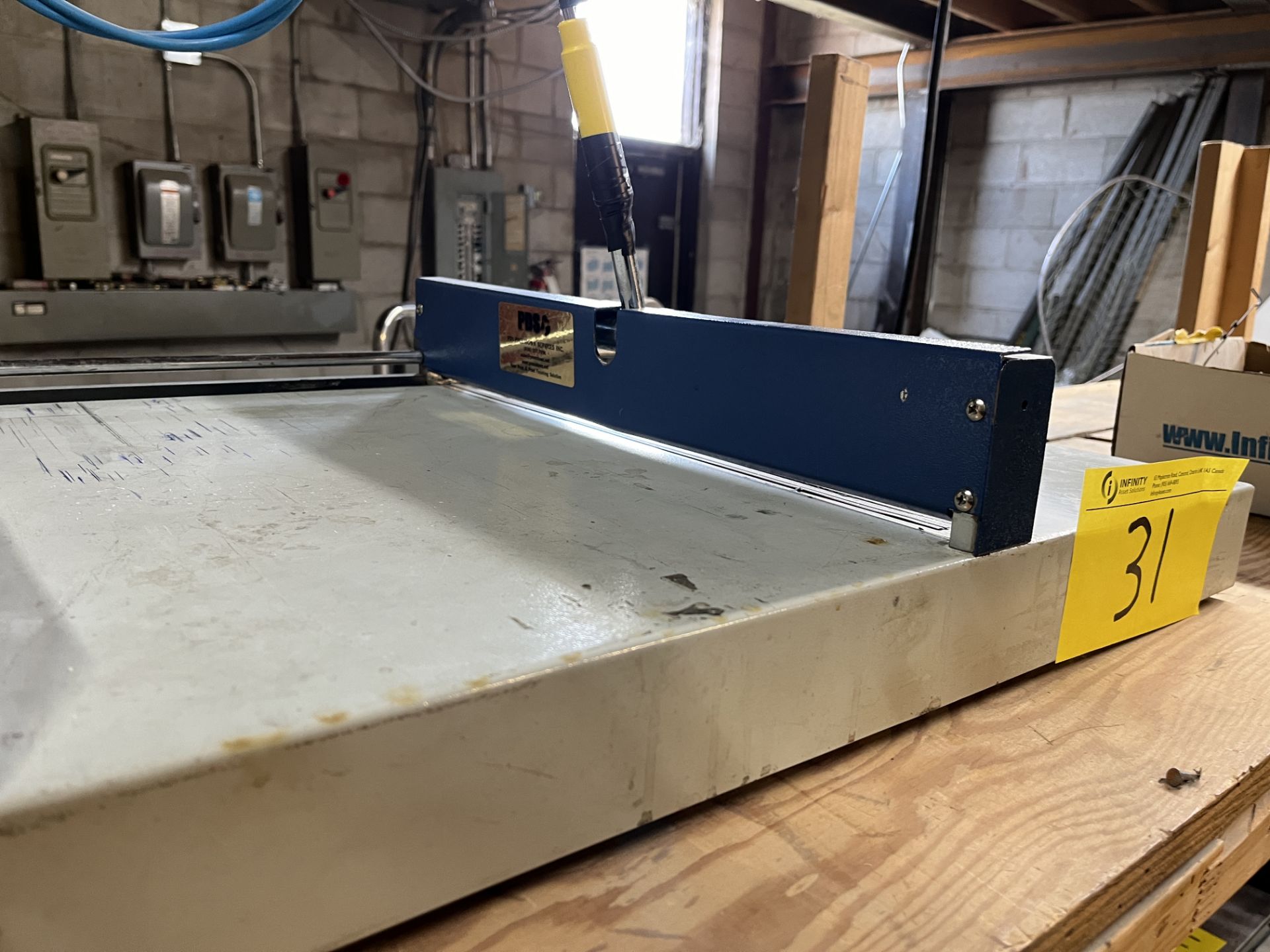 22" PDS MANUAL PRESS CUTTER - Image 2 of 2