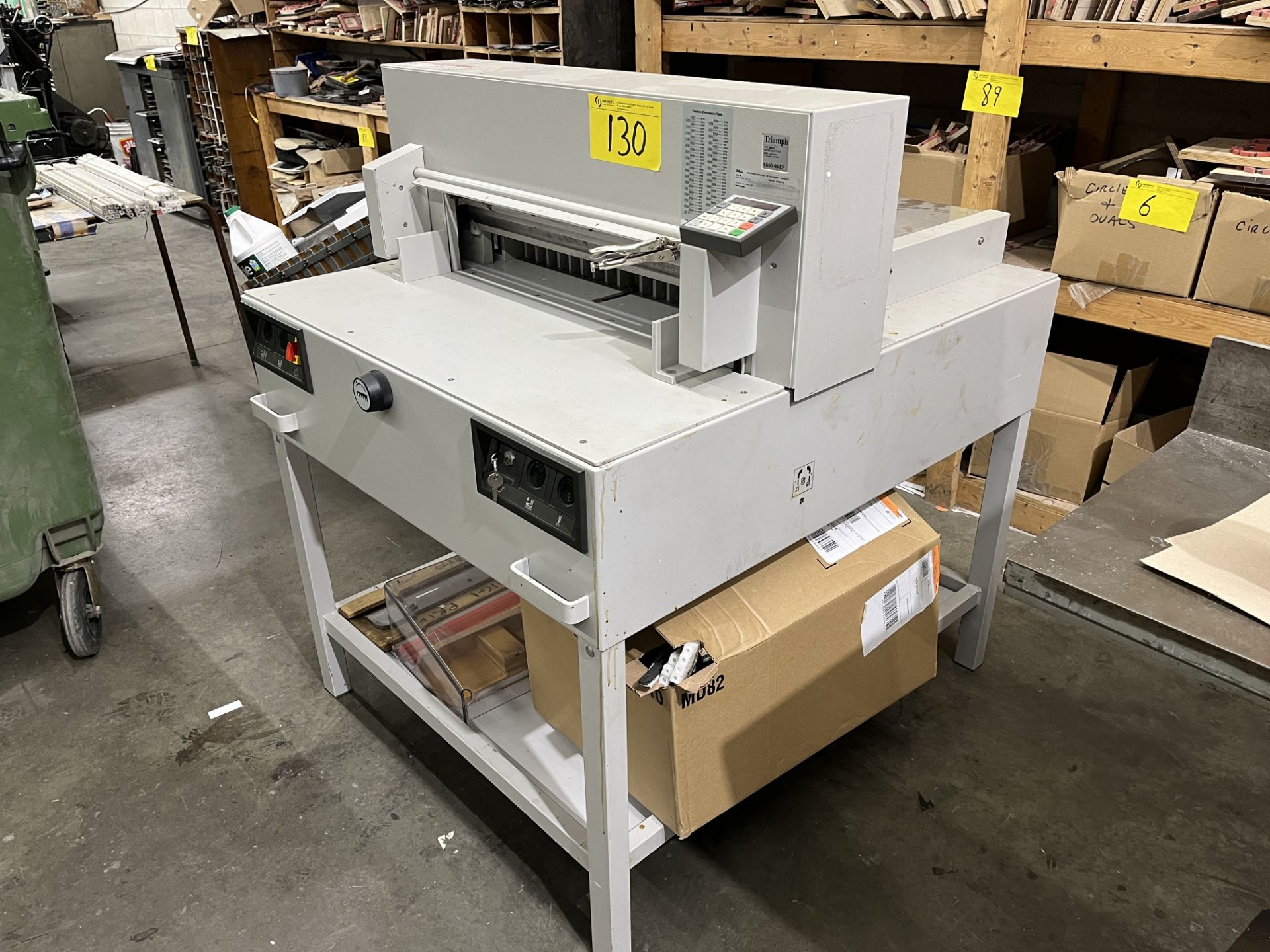 TRIUMPH 6550-95 EP PAPER CUTTER - Image 2 of 5