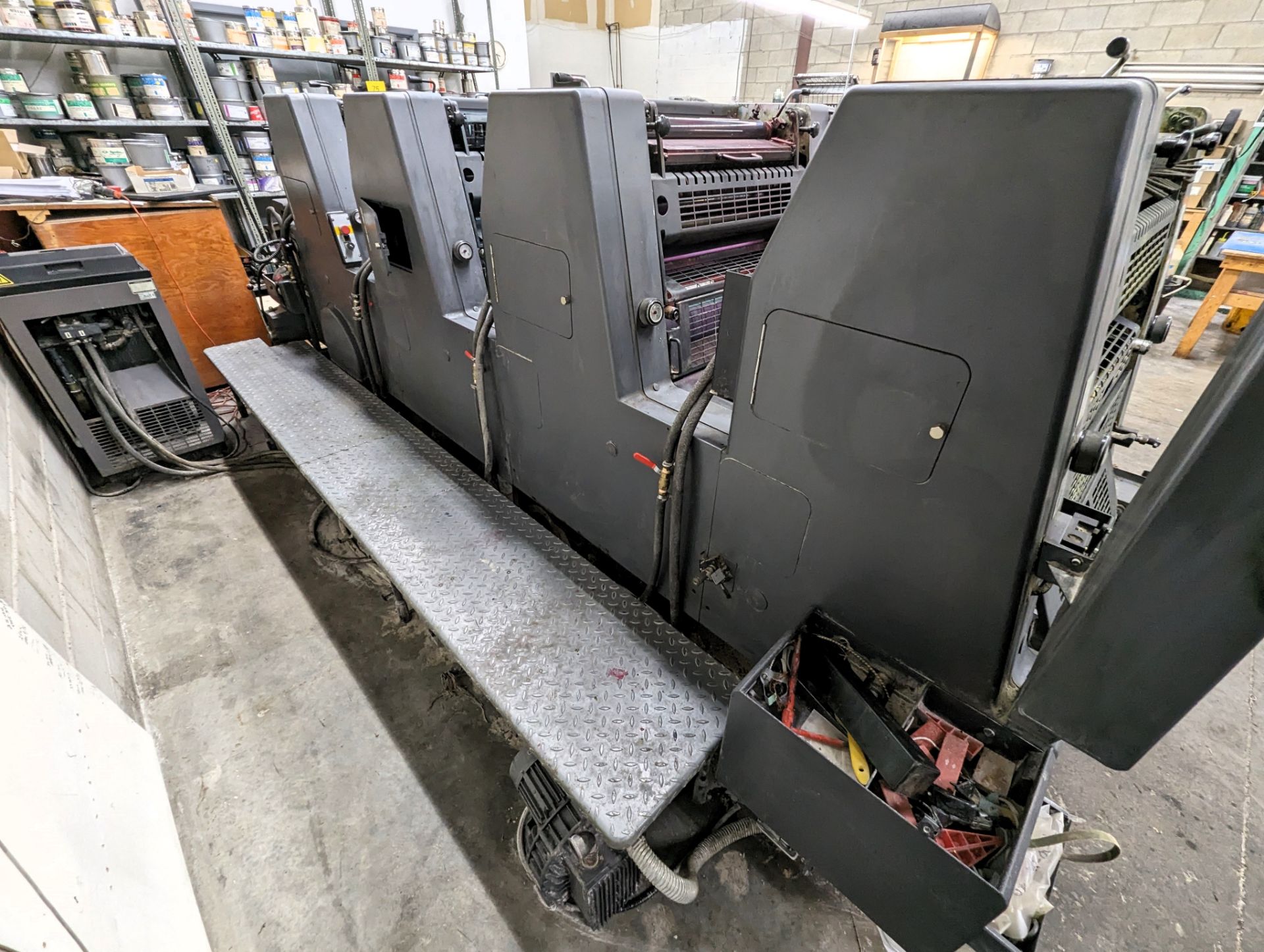 HEIDELBERG PRINTMASTER GTO 52 4-COLOUR SHEET-FED OFFSET PRINTING PRESS, 14” X 20”, TECHNOTRANS - Image 2 of 22