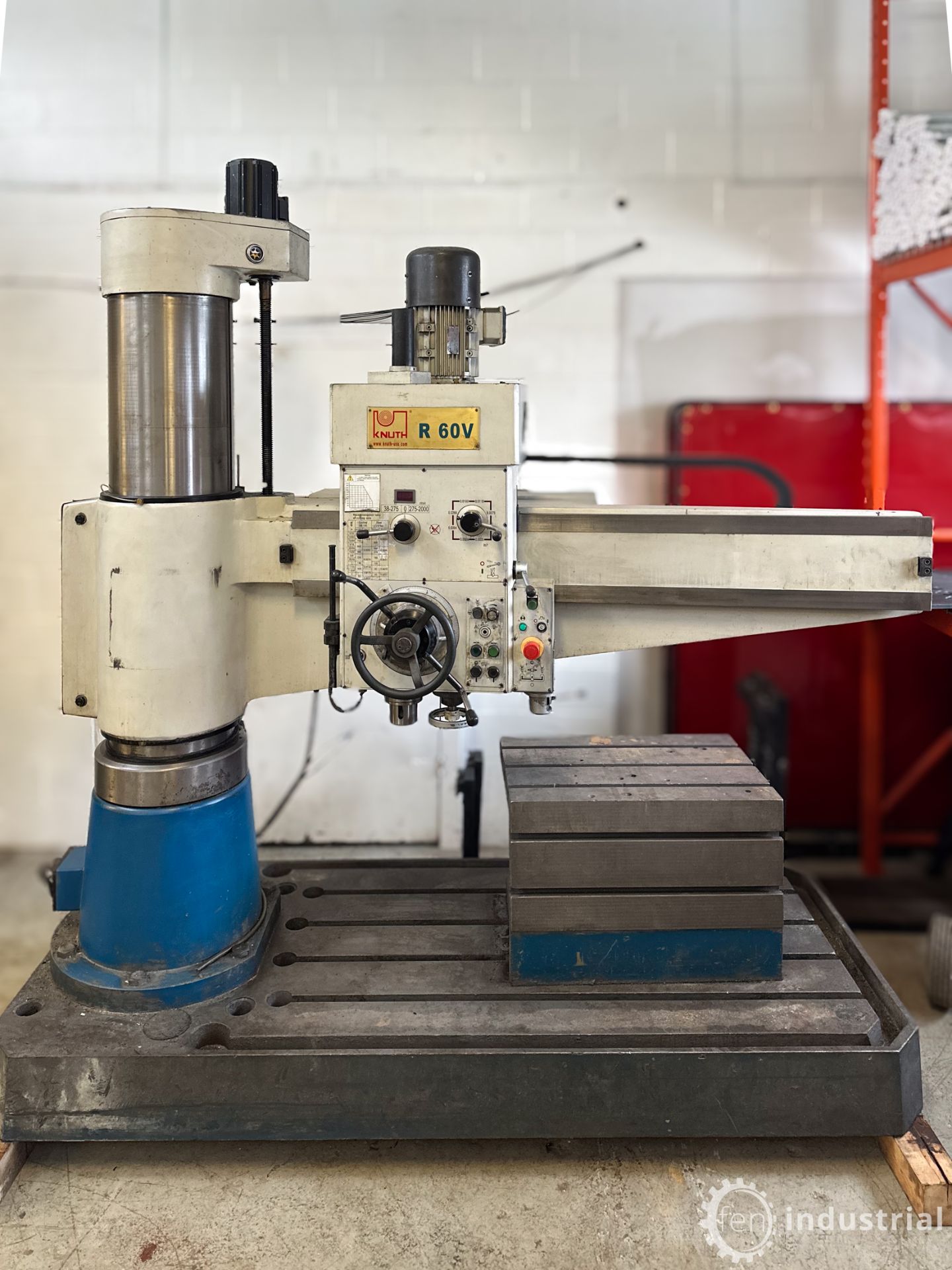 2013 KNUTH R 60V RADIAL ARM DRILL, 6’ ARM, BOX TABLE, S/N 3098 (LOCATED IN BRANTFORD, ONTARIO) ( - Image 18 of 19