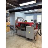 BOMAR AUTOMAT 510.330GA HORIZONTAL AUTOMATIC BAND SAW WITH CONVEYOR (#20, LOCATED IN BRANTFORD,