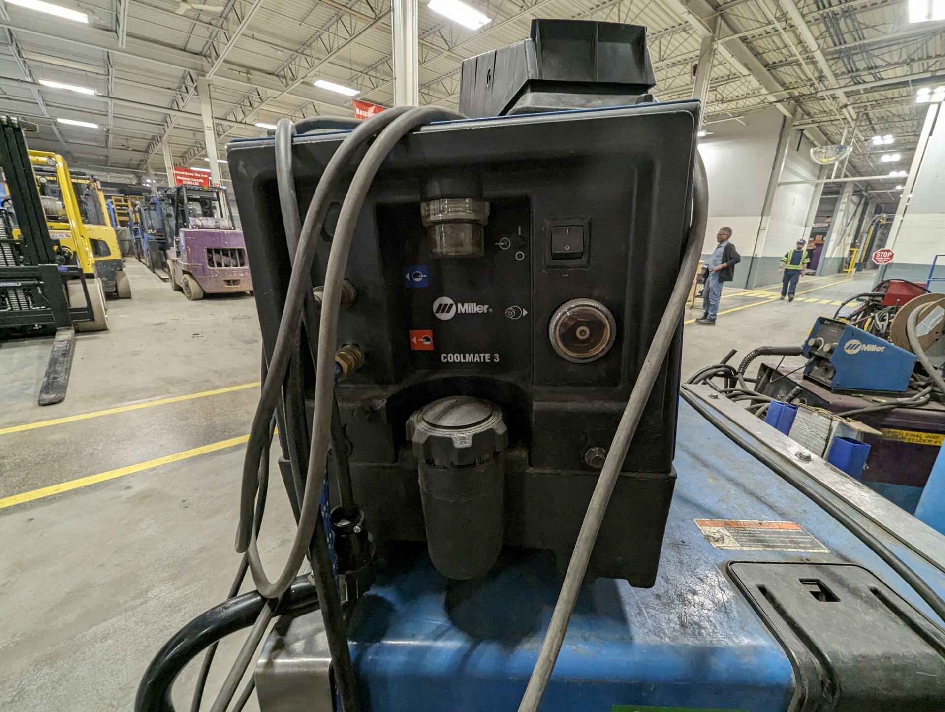 MILLER SYNCROWAVE 250 DX CC AC/DC SQUAREWAVE WELDING POWER SOURCE, S/N LC513445, STOCK NO. 903758 W/ - Image 5 of 10