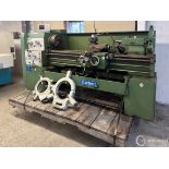 DARBERT ENGINE LATHE, HEIDENHAIN 2-AXIS DRO, 10" 3-JAW CHUCK, 12" SWING, 82" BED, 2" BORE,