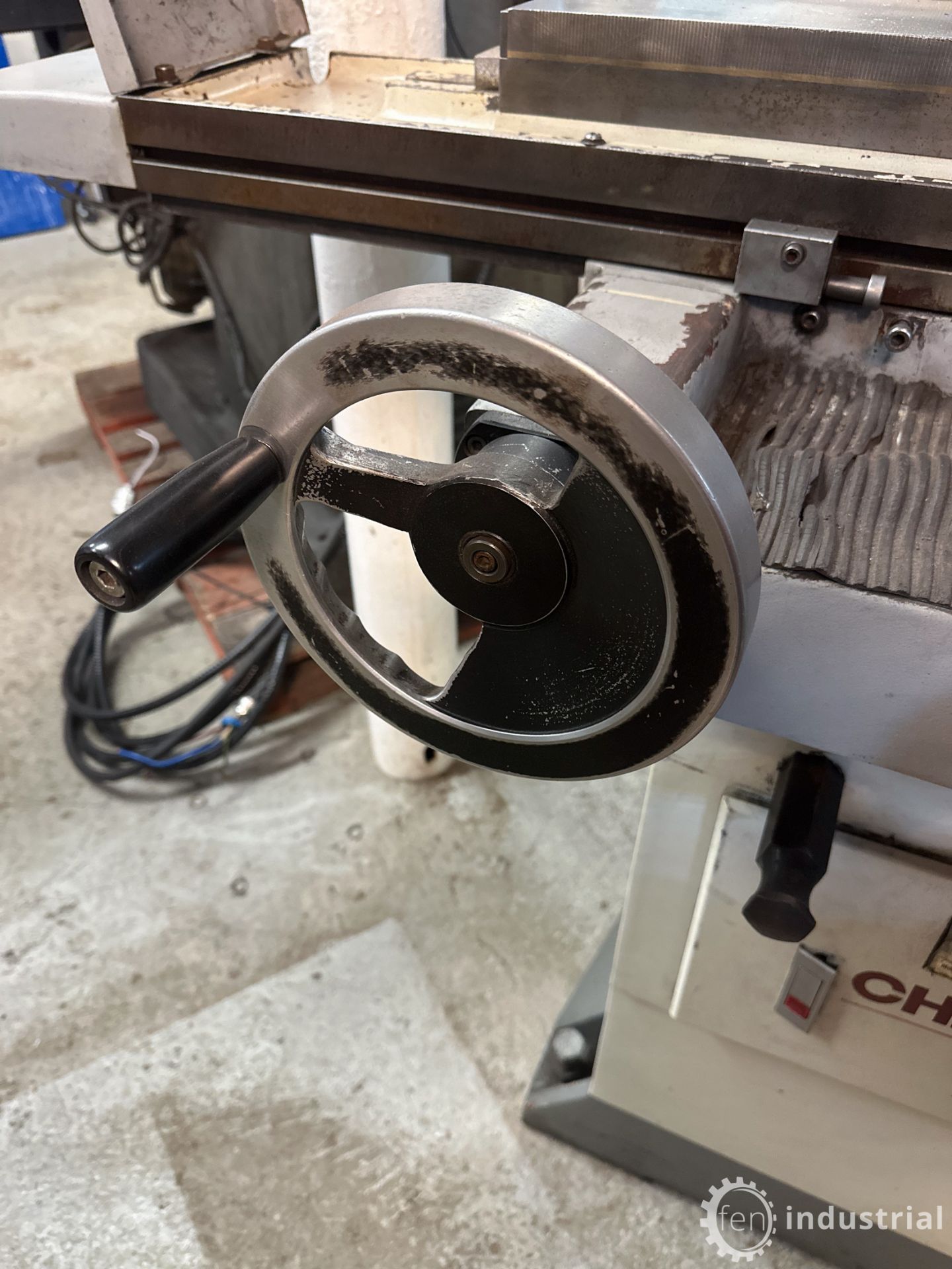 CHEVALIER FSG-618M MANUAL SURFACE GRINDER, WALKER MAGNETICS 6" X 18" MAGNETIC CHUCK, S/N - Image 6 of 22