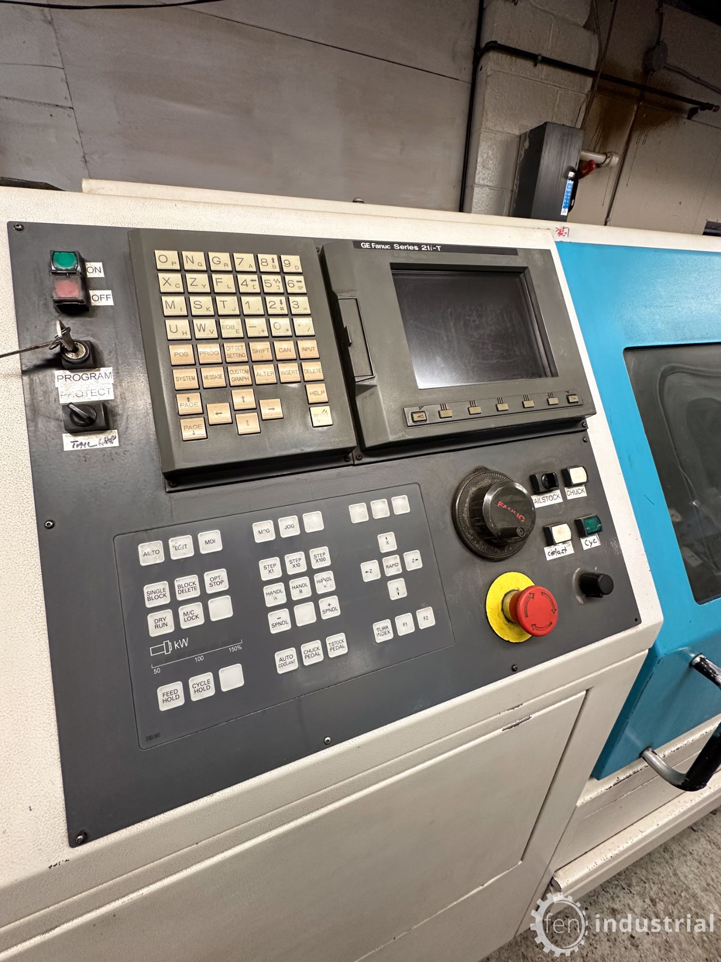 2001 COLCHESTER / 600 GROUP STORM A90 CNC TURNING CENTER, GE FANUC SERIES 21I-T CNC CONTROL, S/N - Image 5 of 19