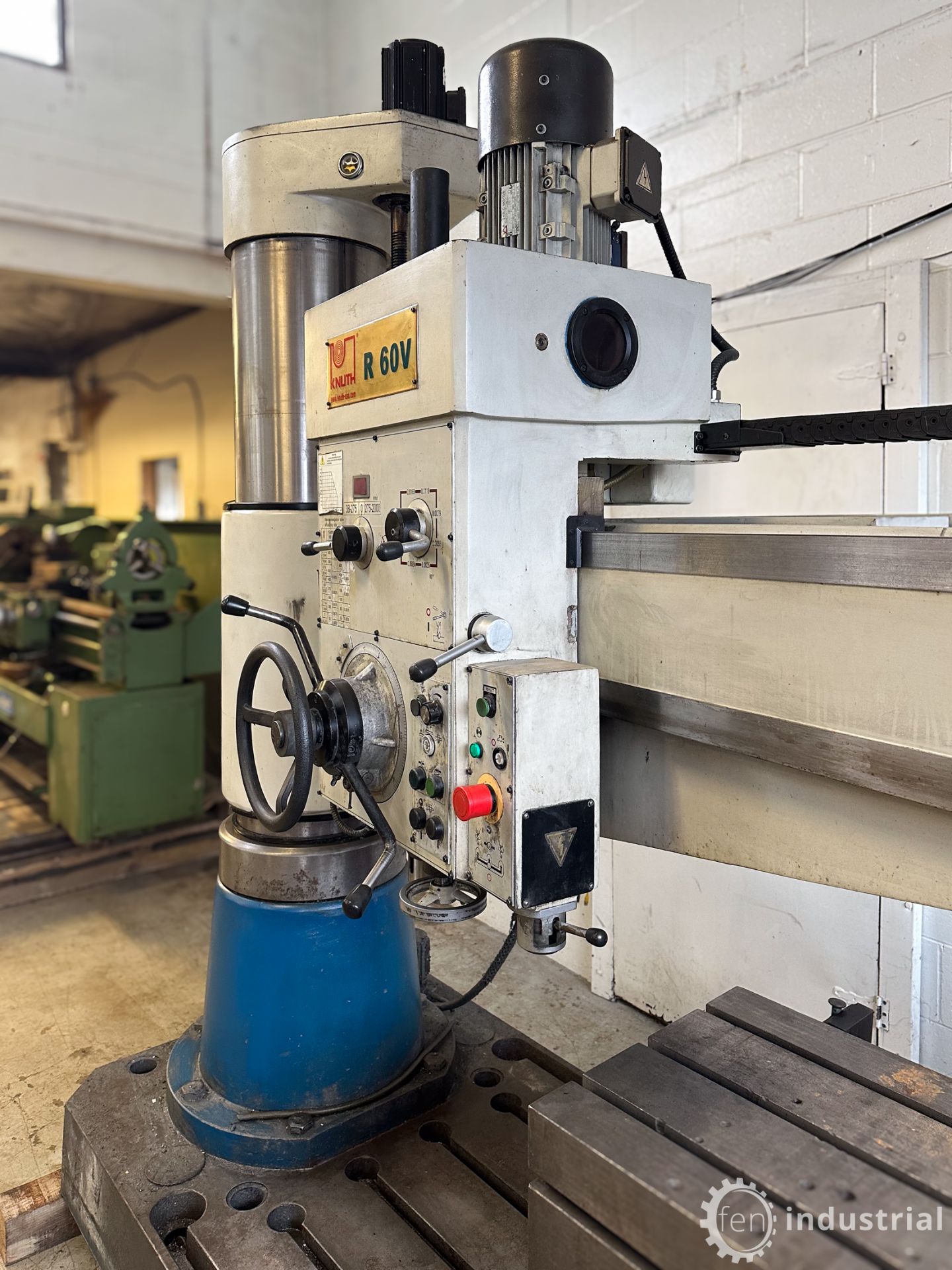 2013 KNUTH R 60V RADIAL ARM DRILL, 6’ ARM, BOX TABLE, S/N 3098 (LOCATED IN BRANTFORD, ONTARIO) ( - Image 7 of 19