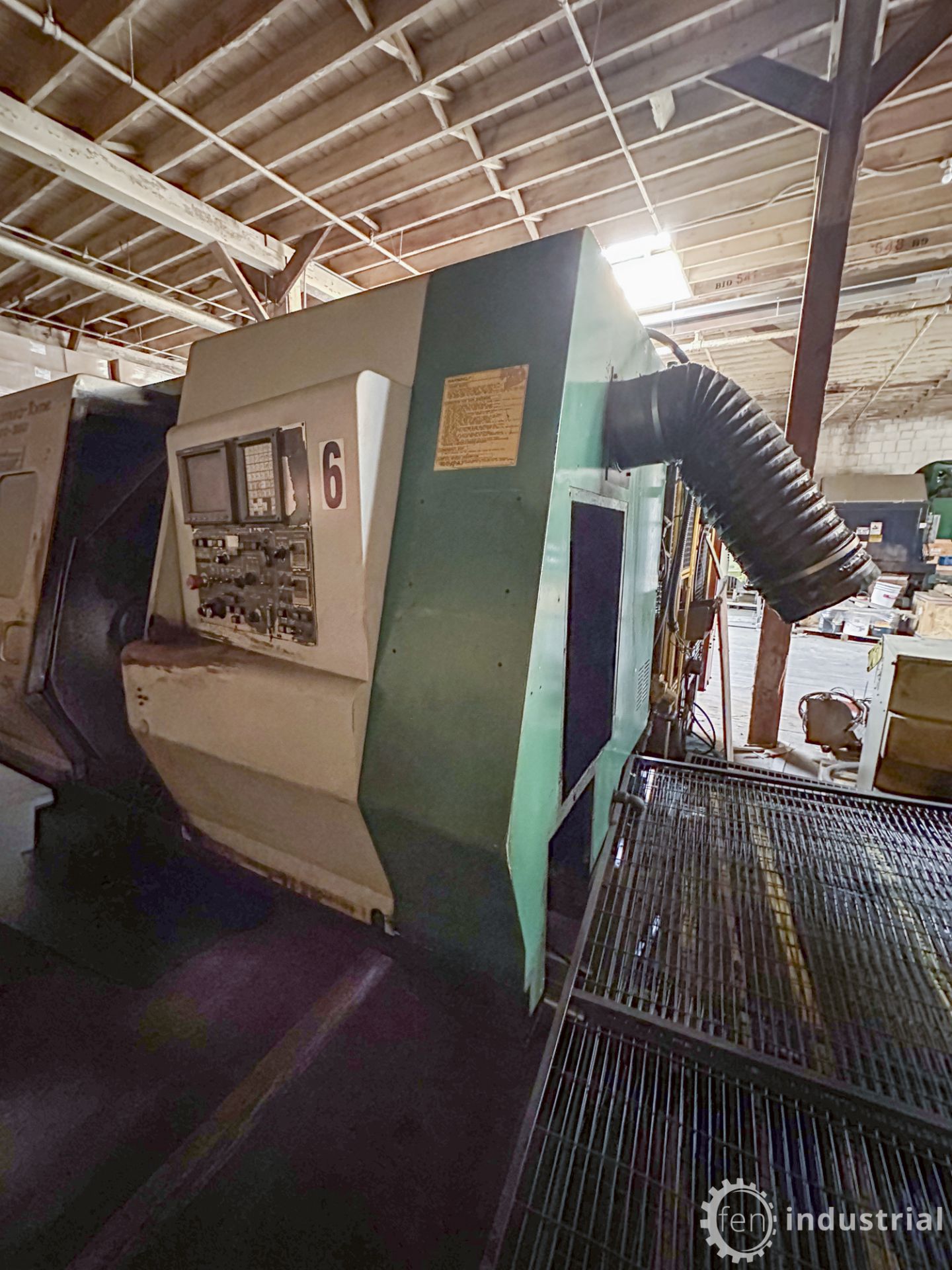 NAKAMURA-TOME SC-300 CNC TURNING CENTER, PROFESSIONAL 3 CNC CONTROL, S/N S306606 (AS-IS, LOCATED - Image 9 of 20