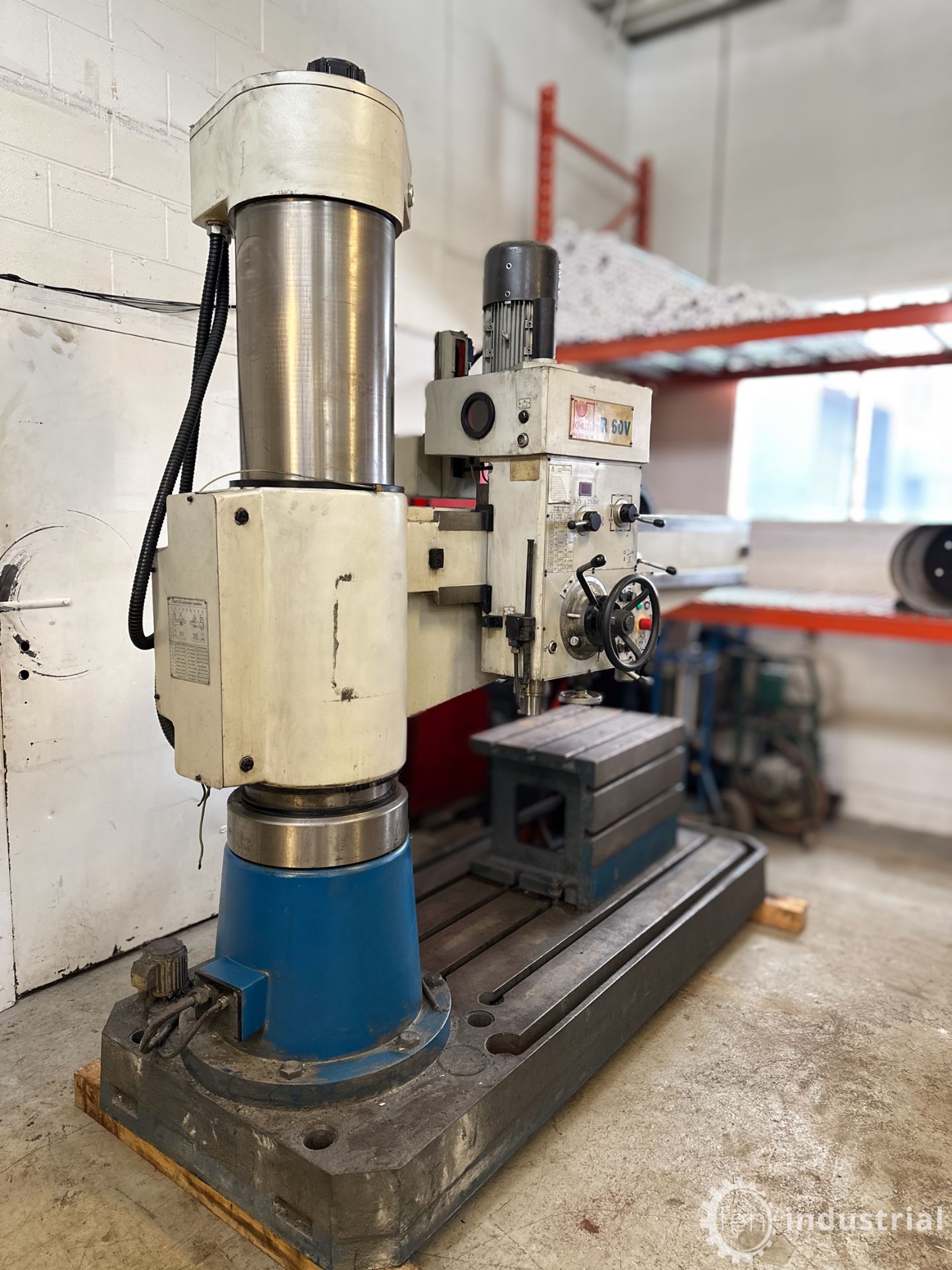 2013 KNUTH R 60V RADIAL ARM DRILL, 6’ ARM, BOX TABLE, S/N 3098 (LOCATED IN BRANTFORD, ONTARIO) ( - Image 9 of 19